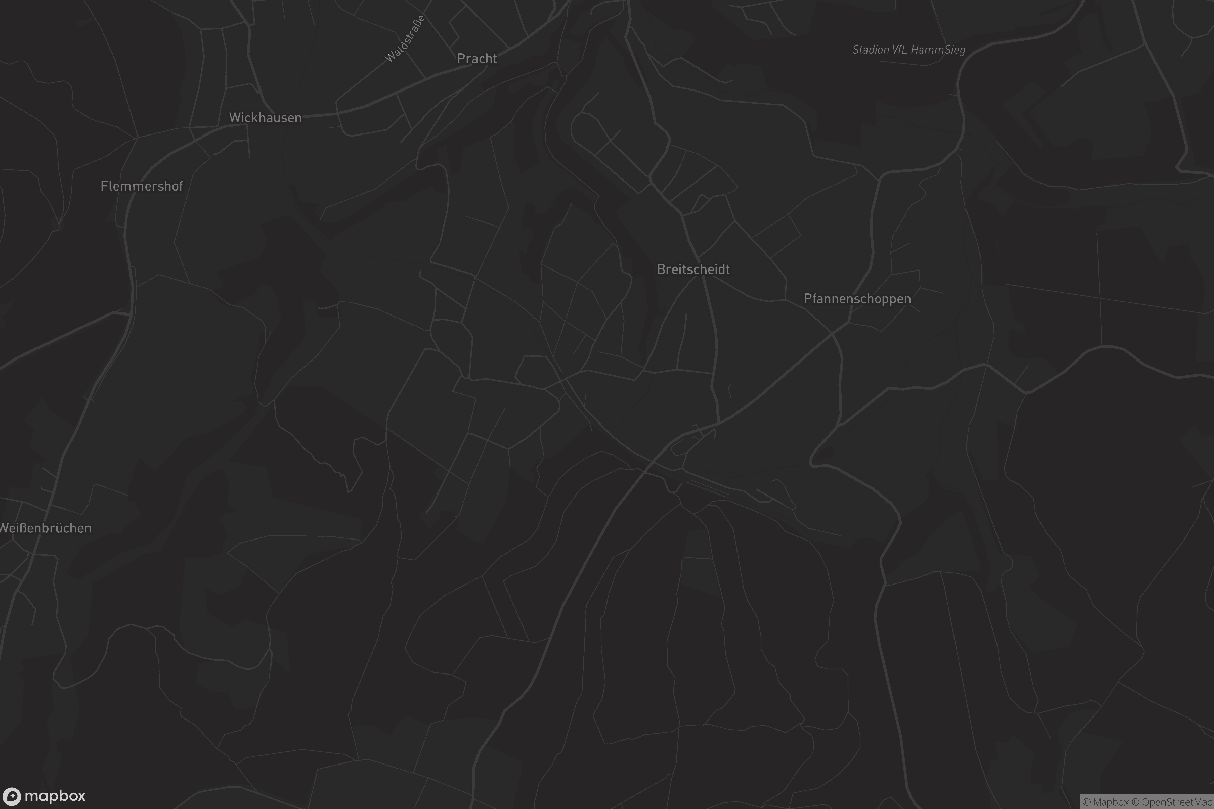 Karte von Breitscheidt