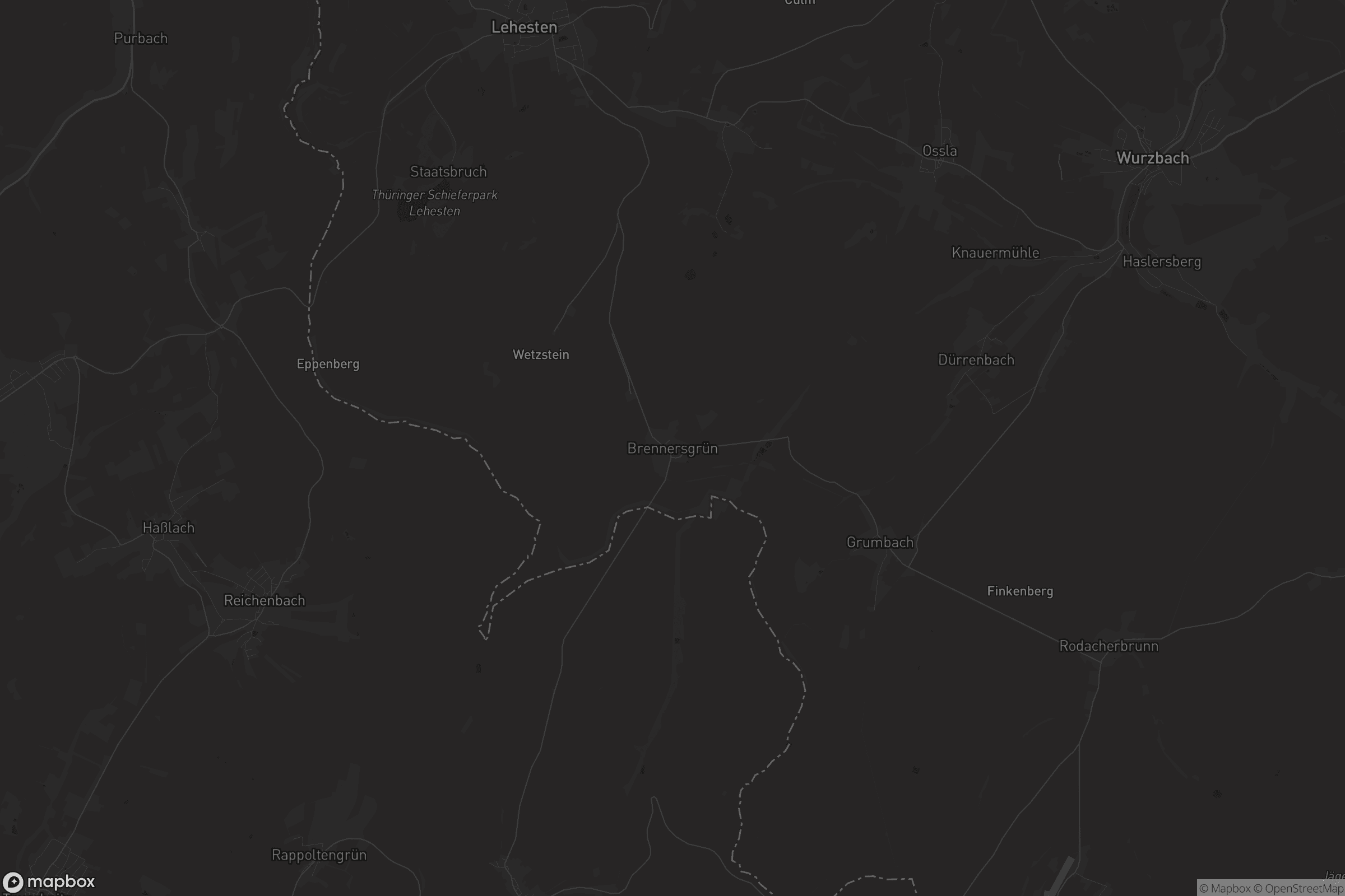 Karte von Brennersgrün