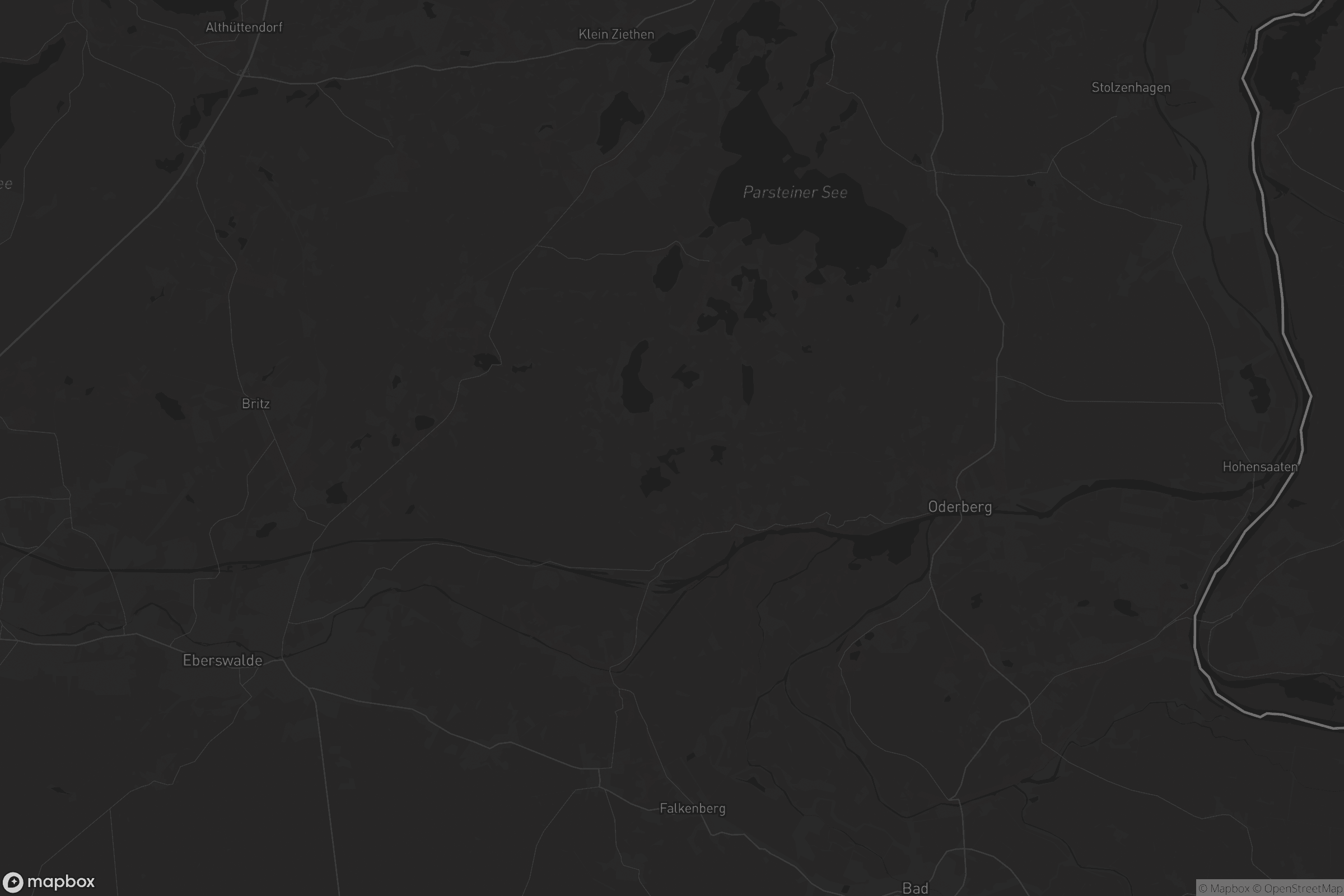 Karte von Britz-Chorin-Oderberg