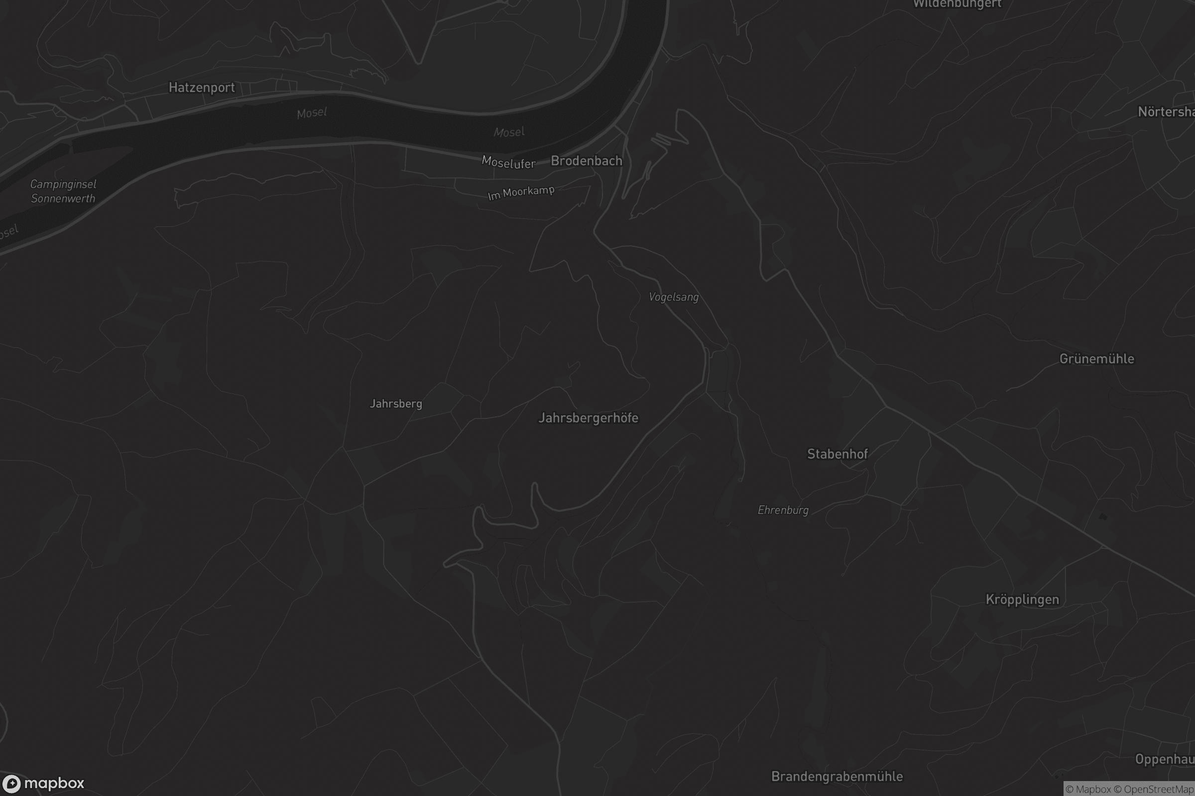 Karte von Brodenbach