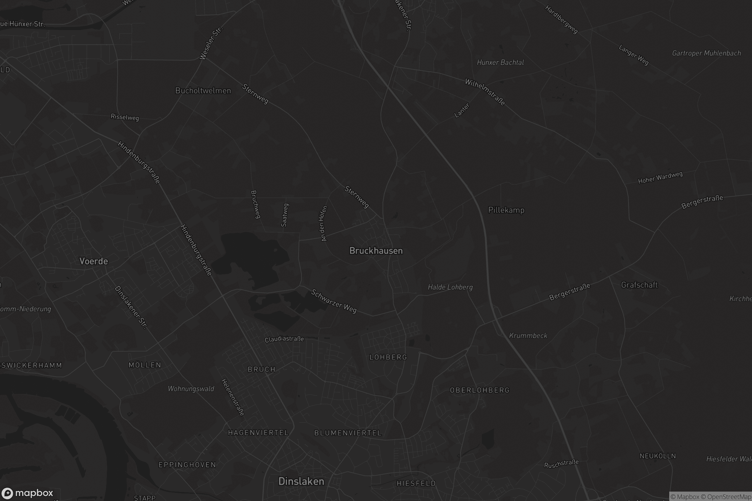 Karte von Bruckhausen