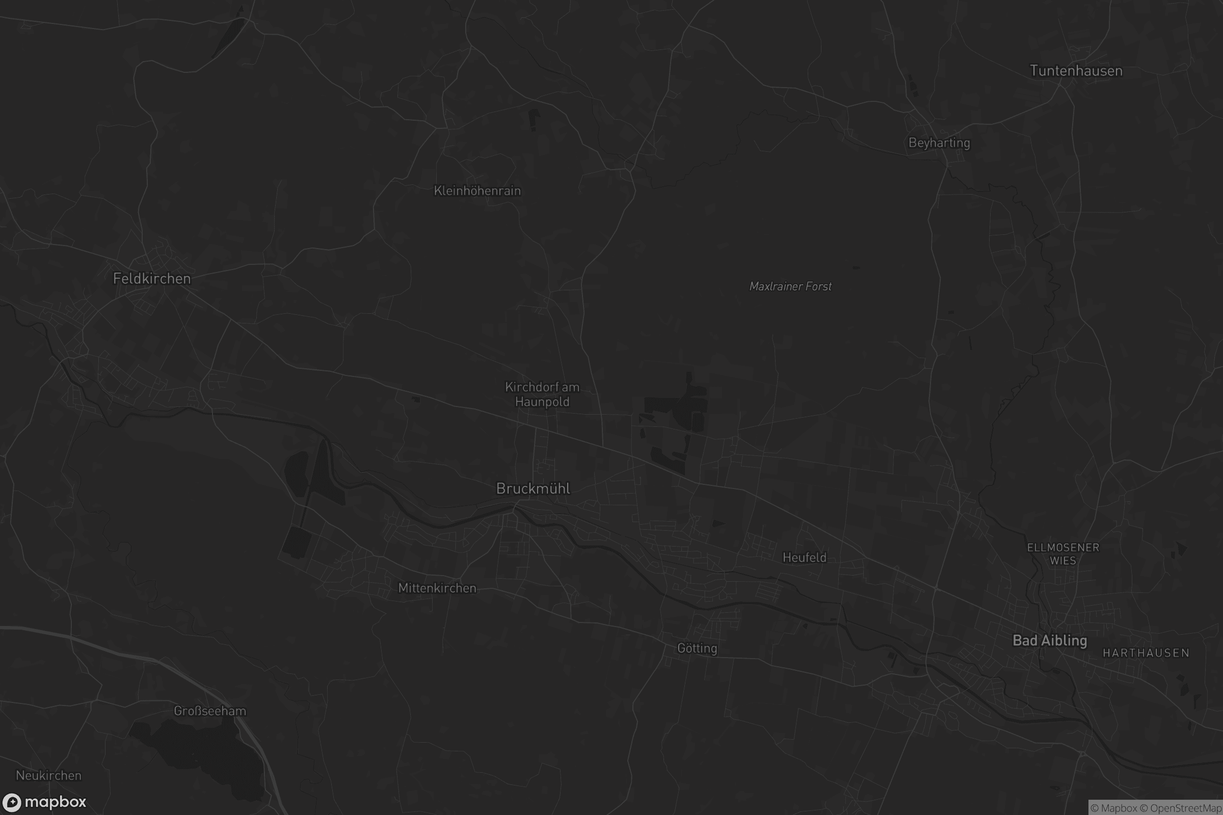 Karte von Bruckmühl