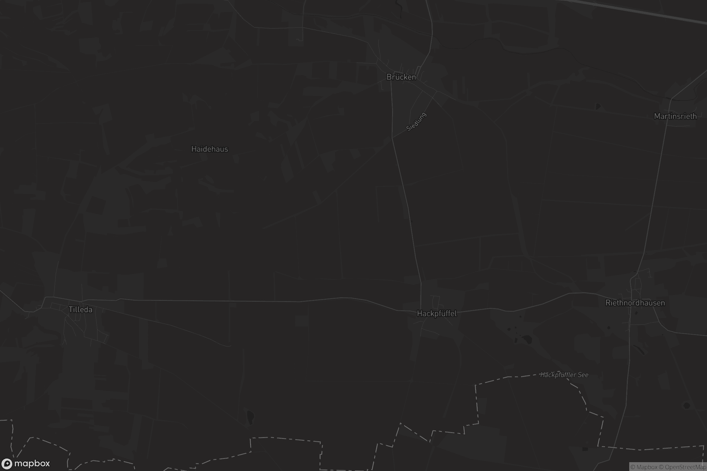 Karte von Brücken-Hackpfüffel