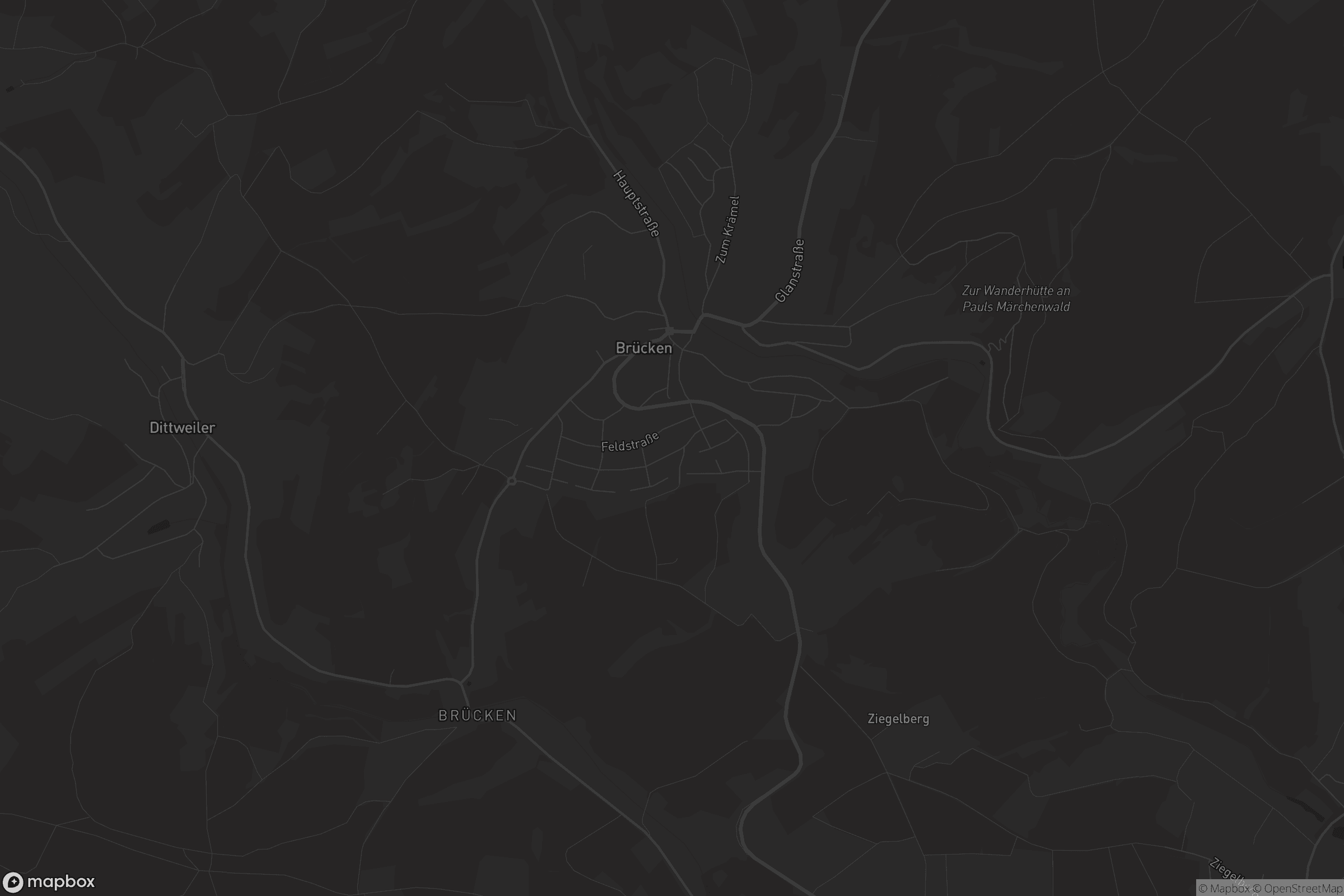 Karte von Brücken (Pfalz)