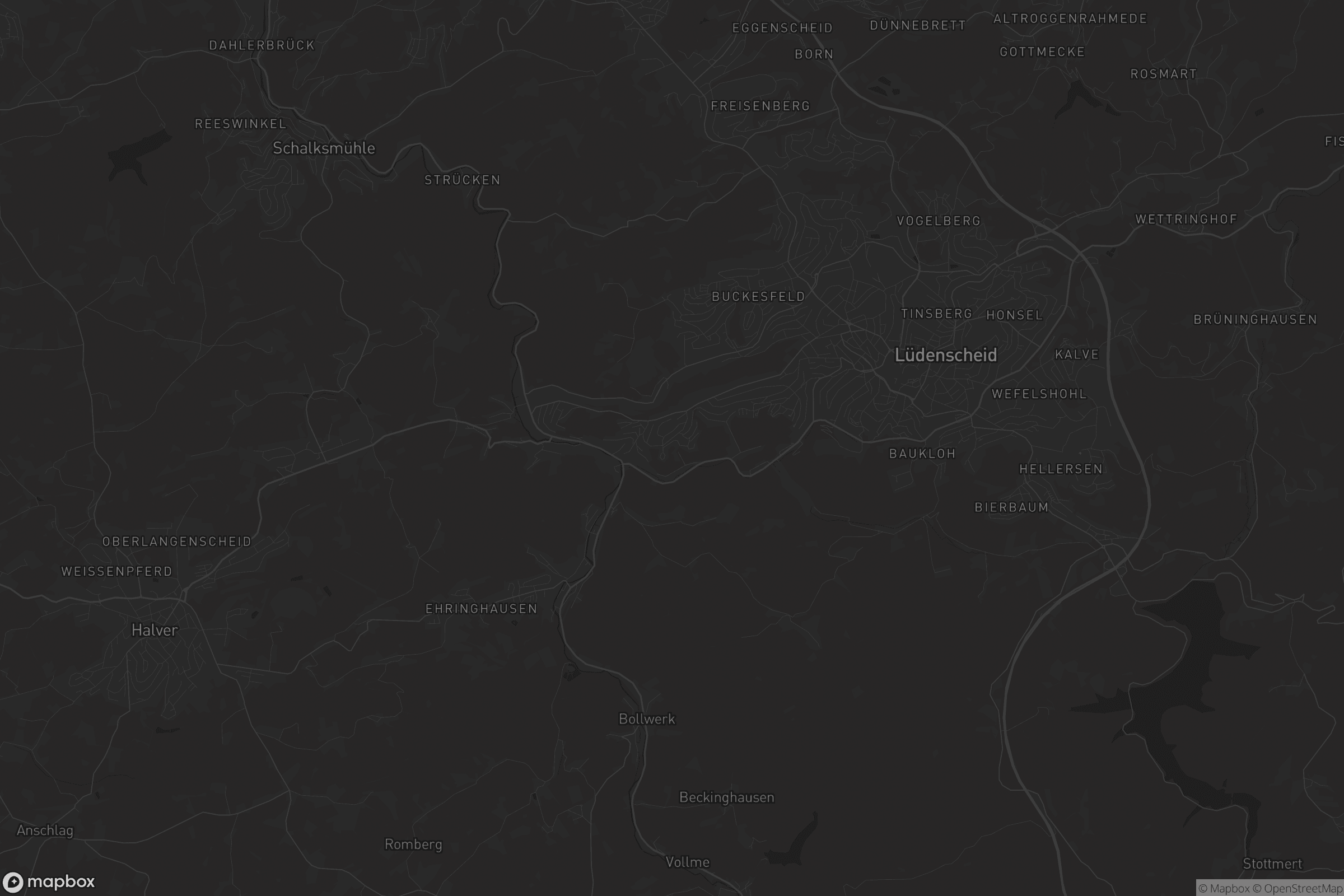 Karte von Brügger Höh