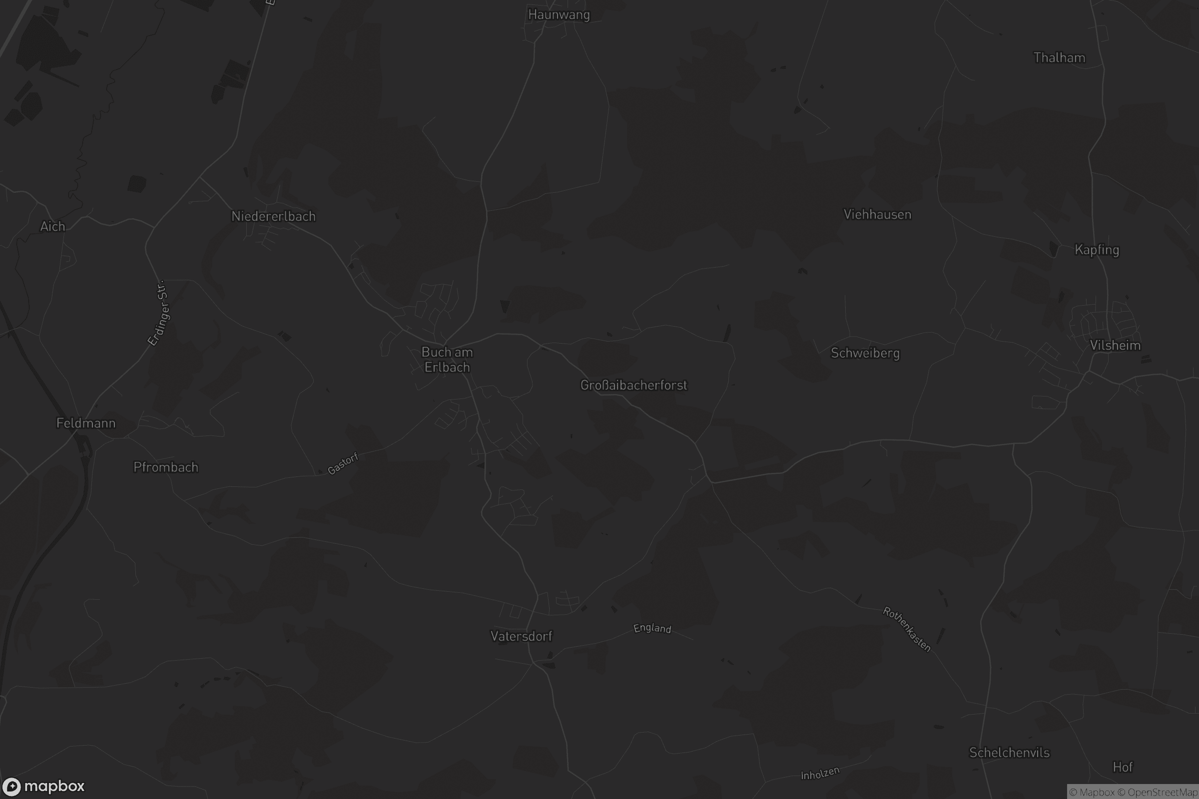 Karte von Buch am Erlbach