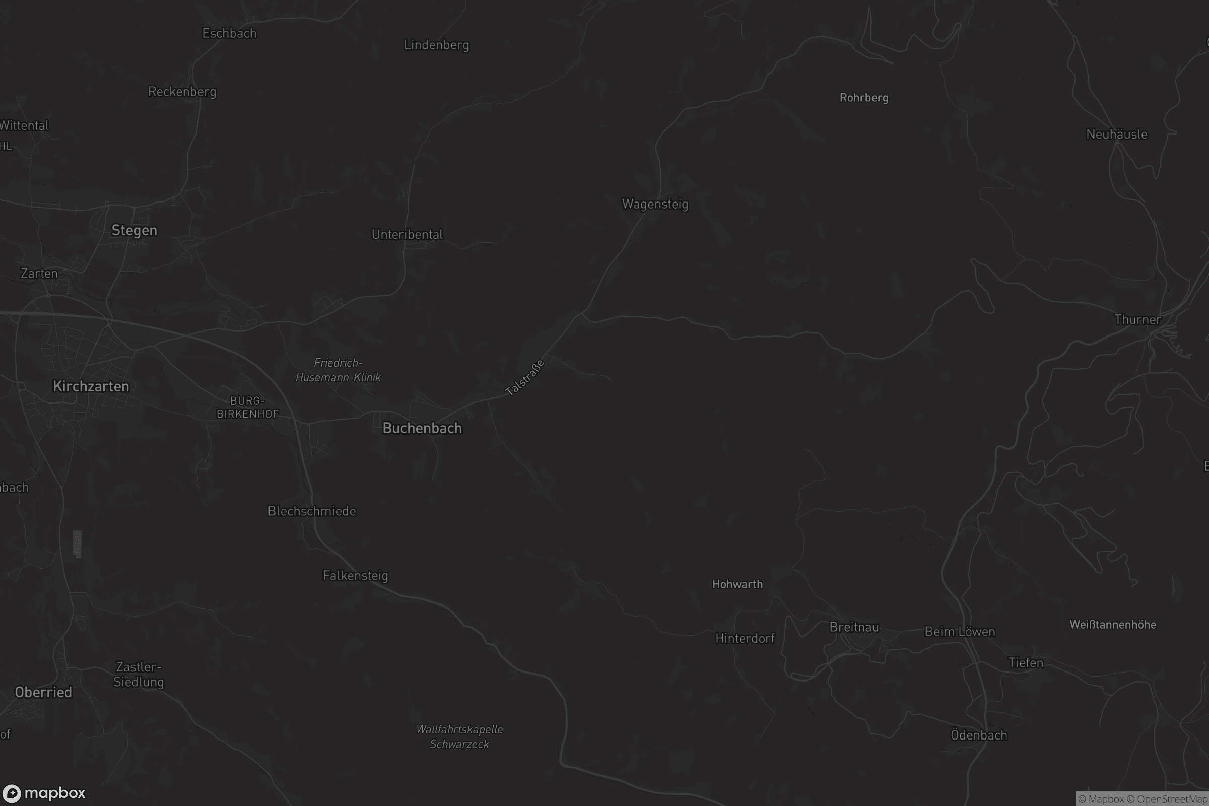 Karte von Buchenbach