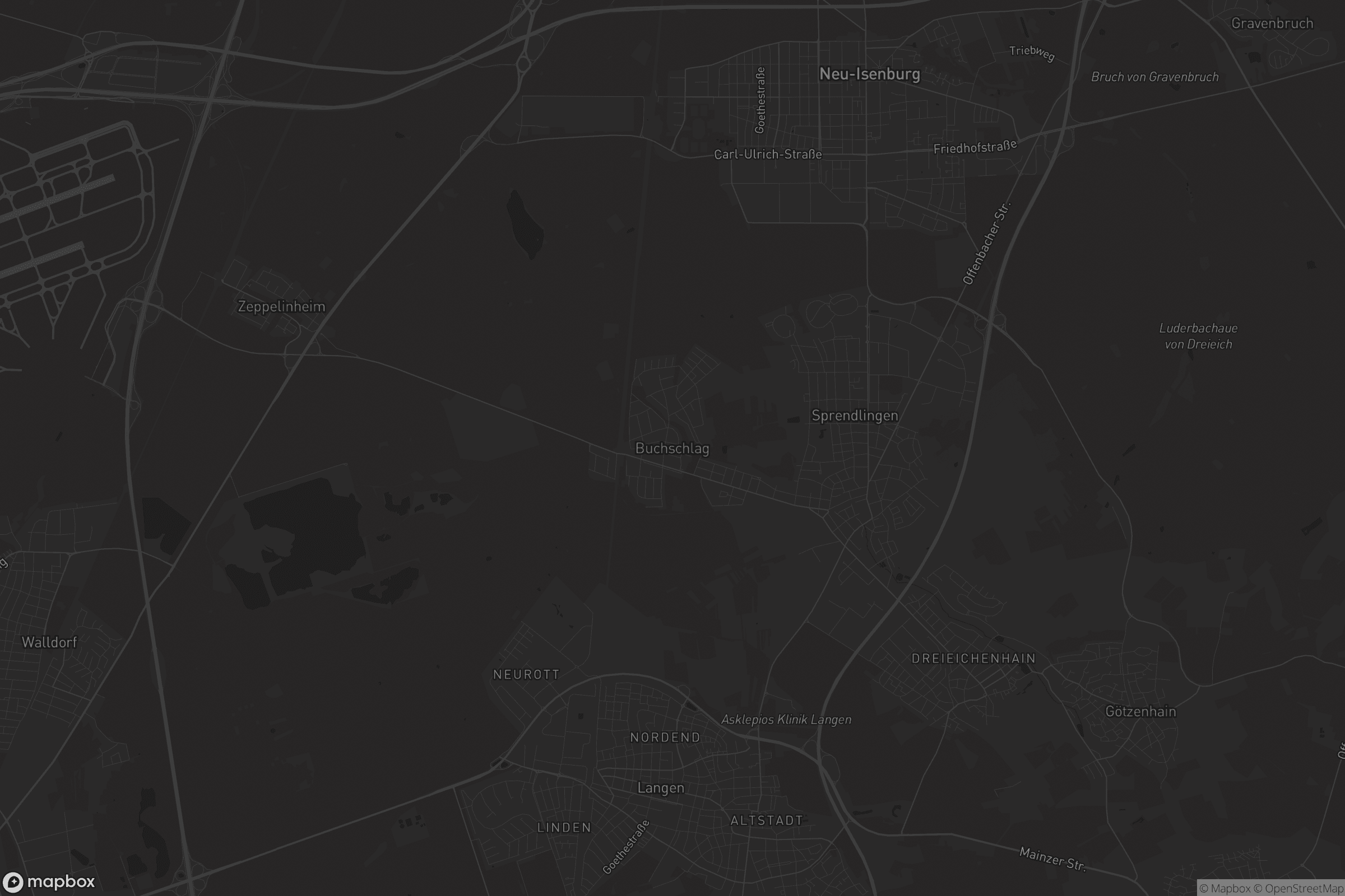 Karte von Buchschlag