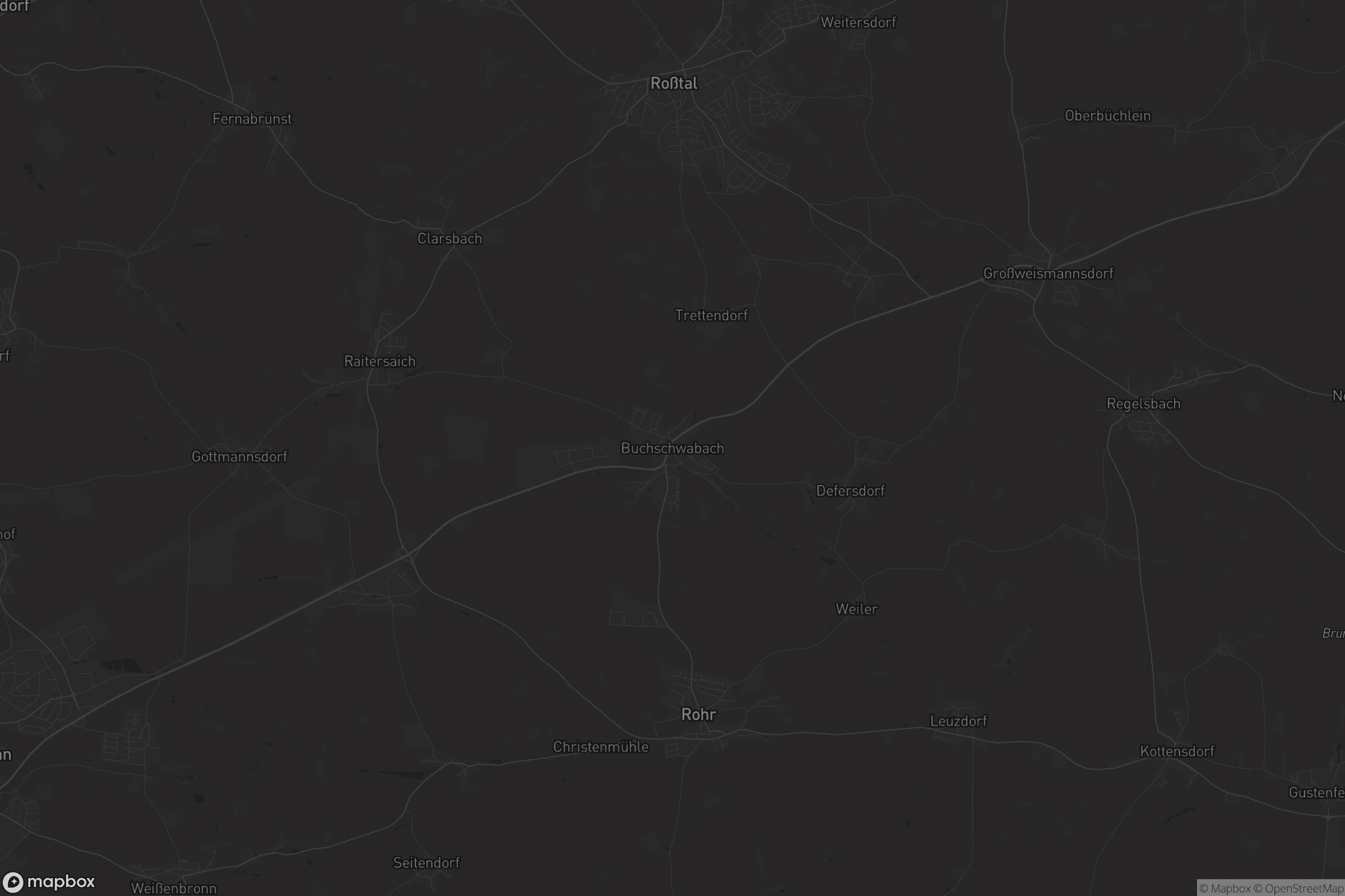 Karte von Buchschwabach