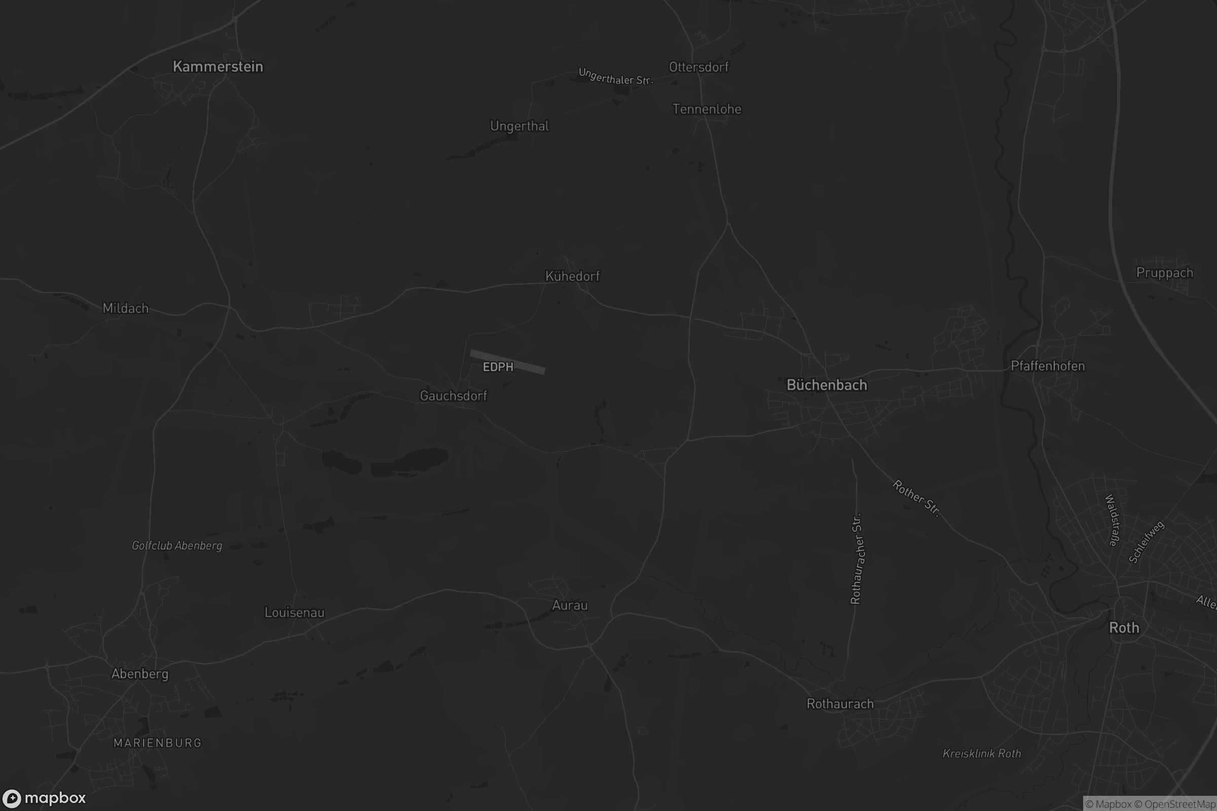 Karte von Büchenbach