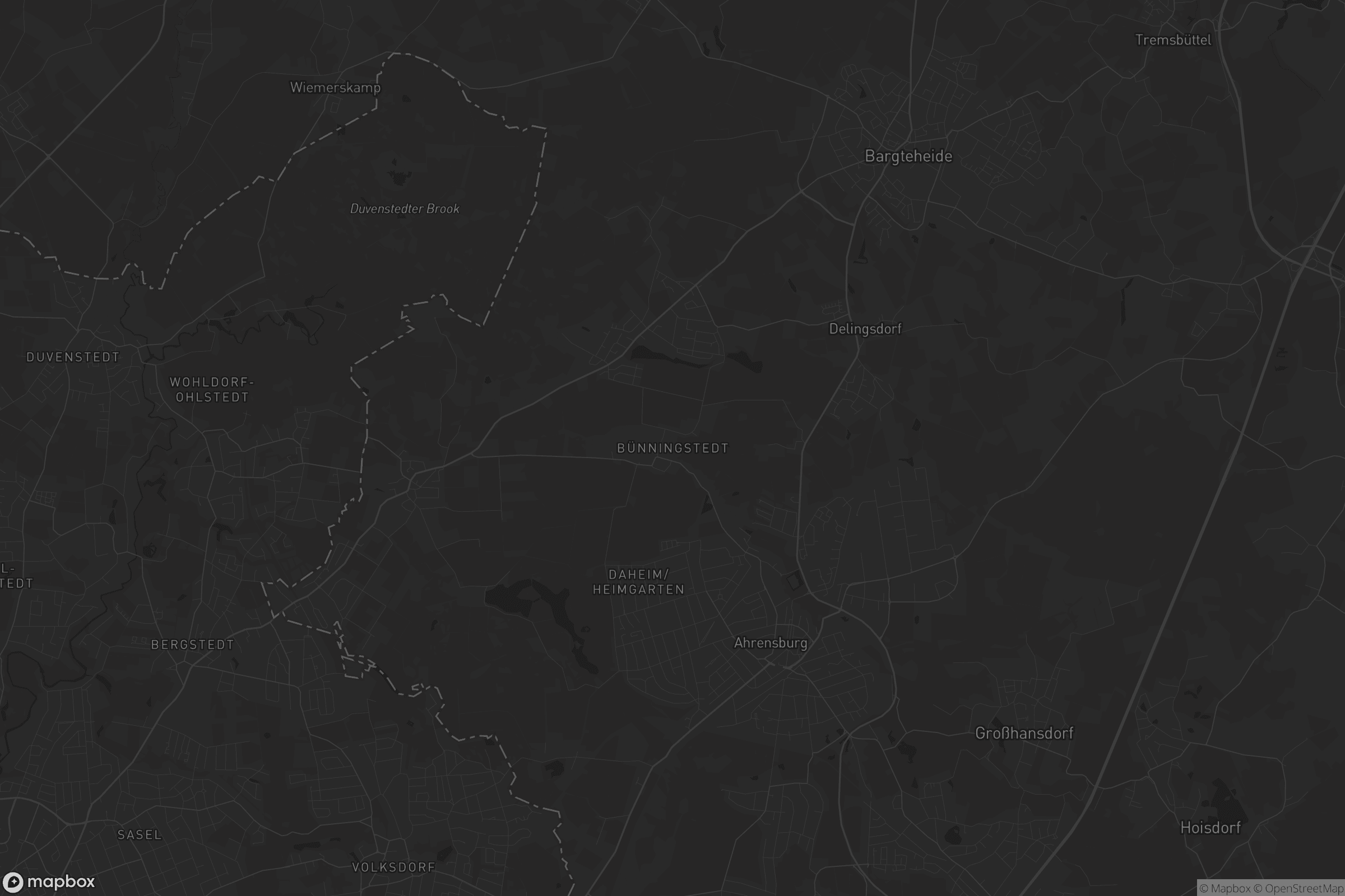 Karte von Bünningstedt