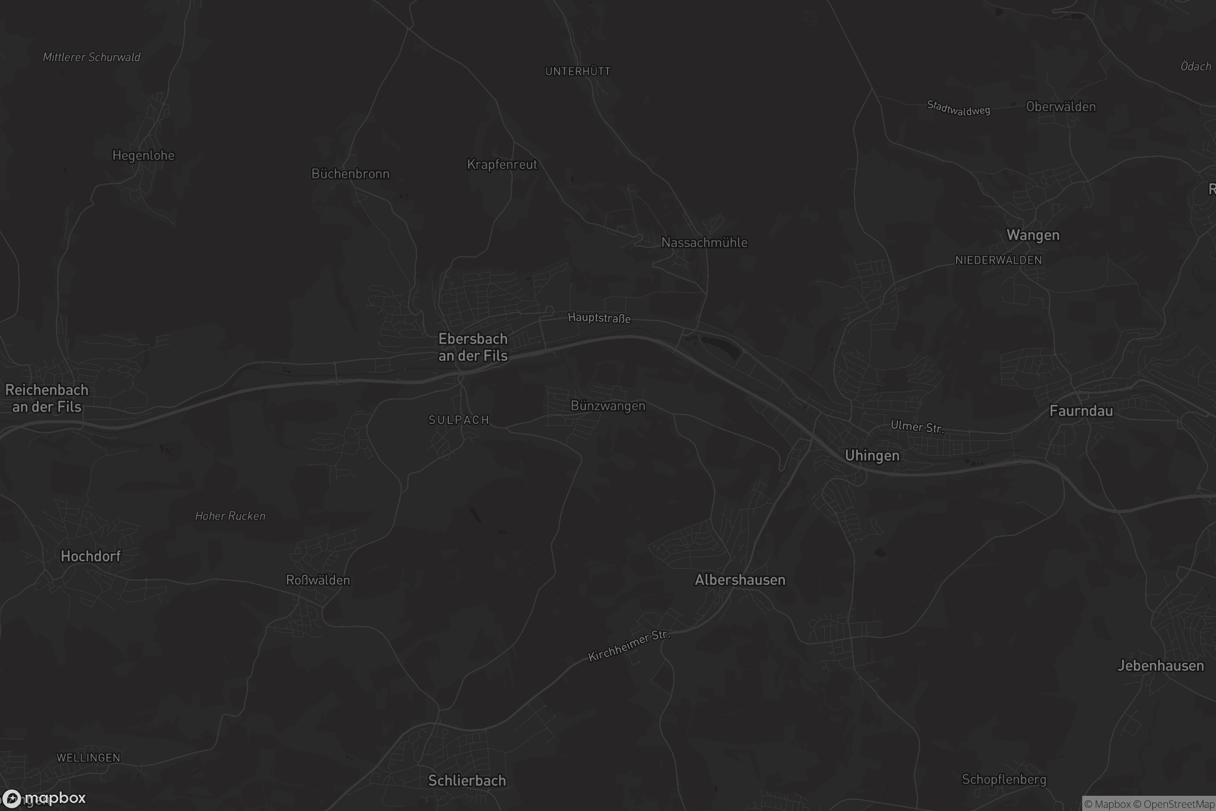 Karte von Bünzwangen