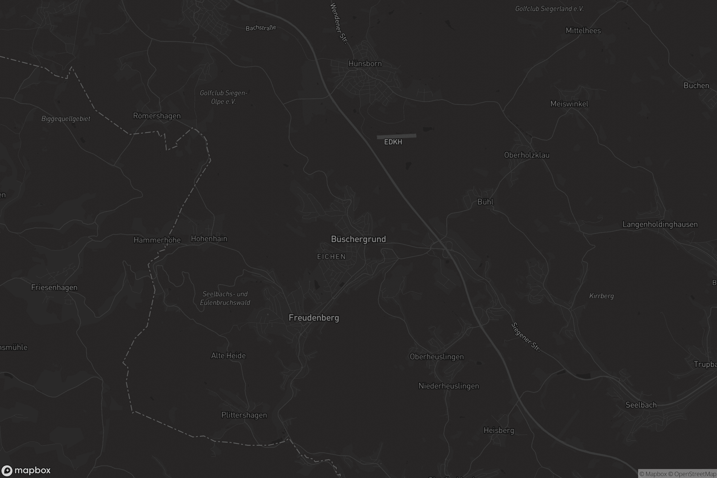 Karte von Büschergrund