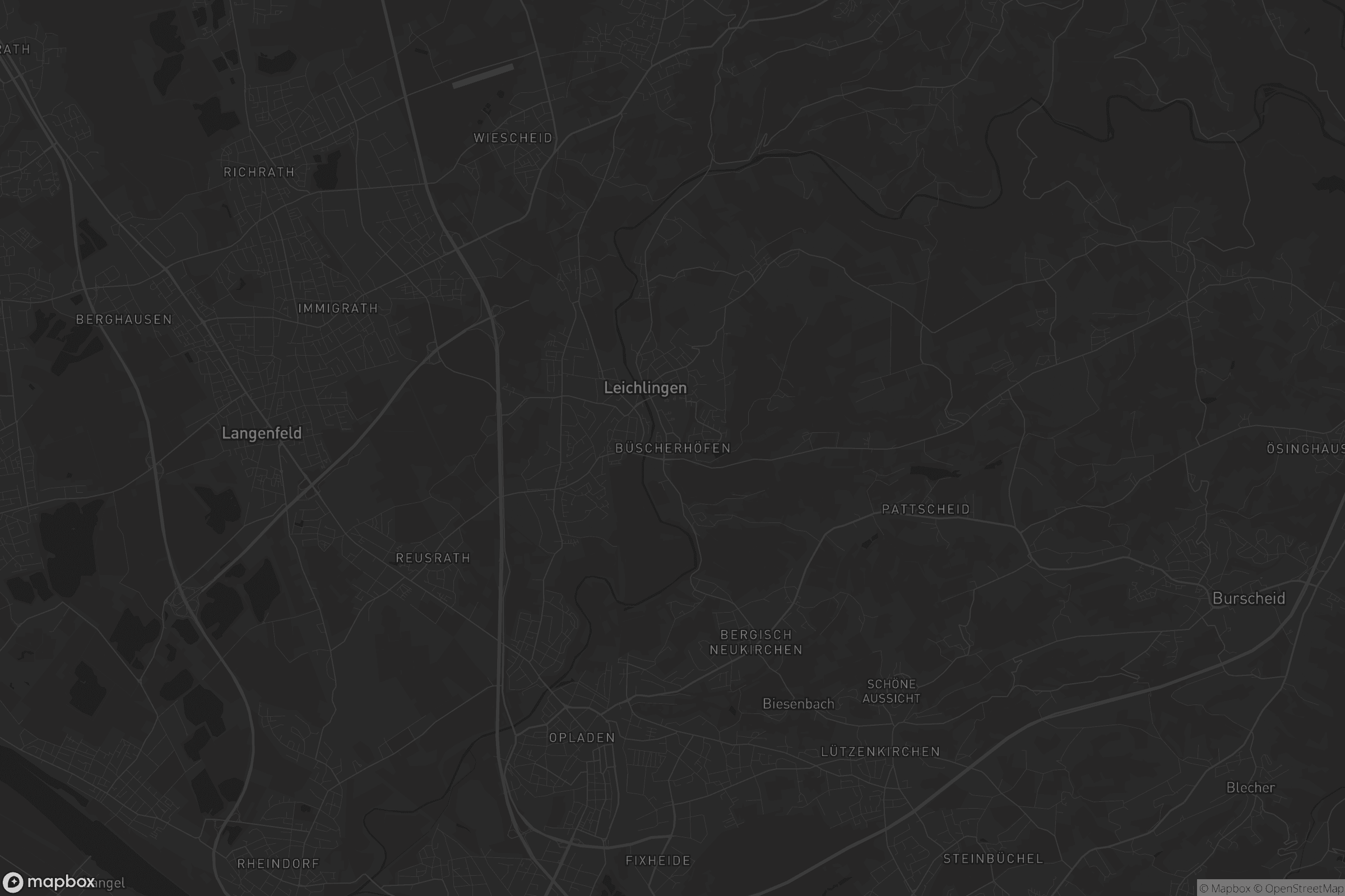 Karte von Büscherhöfen