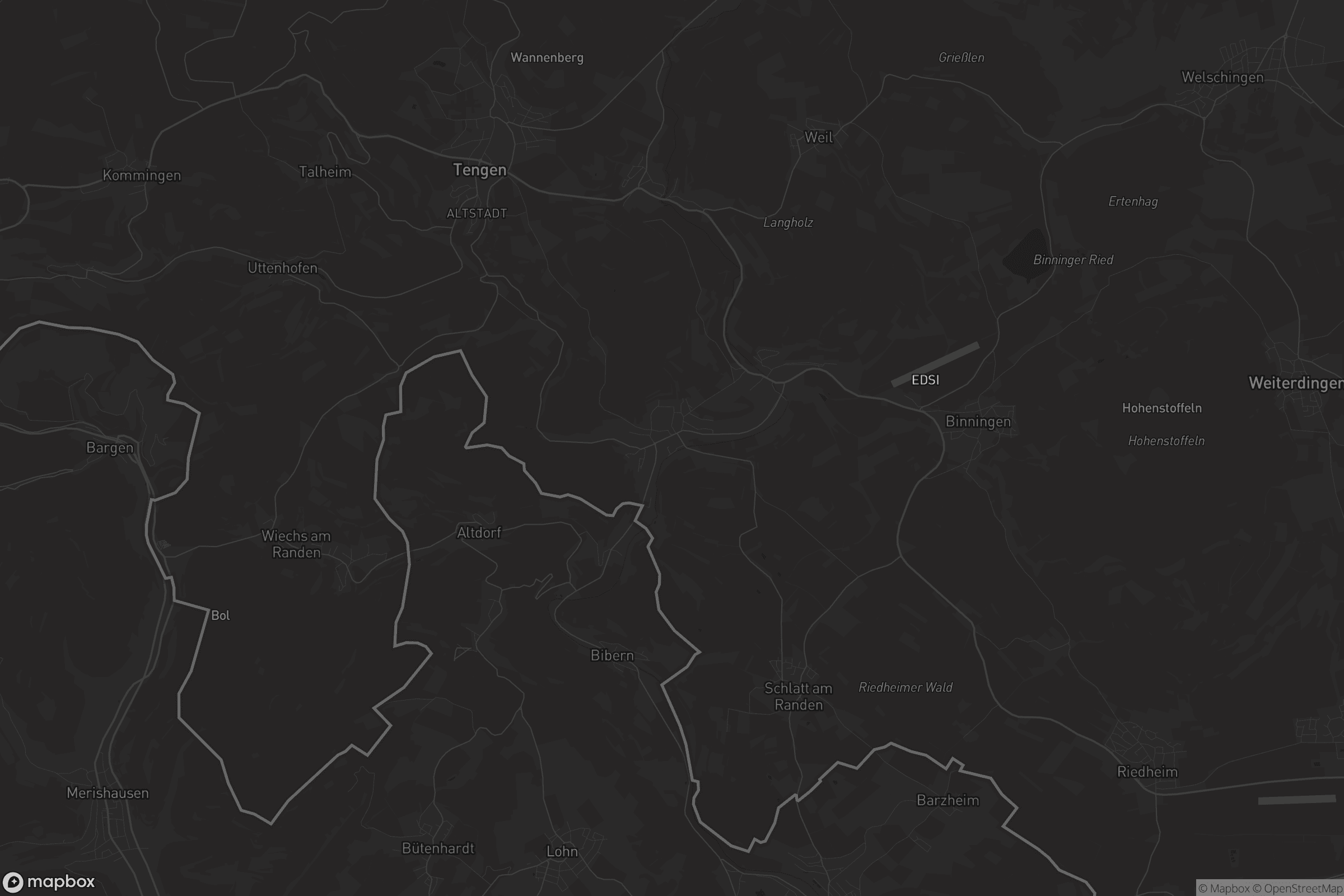 Karte von Büßlingen