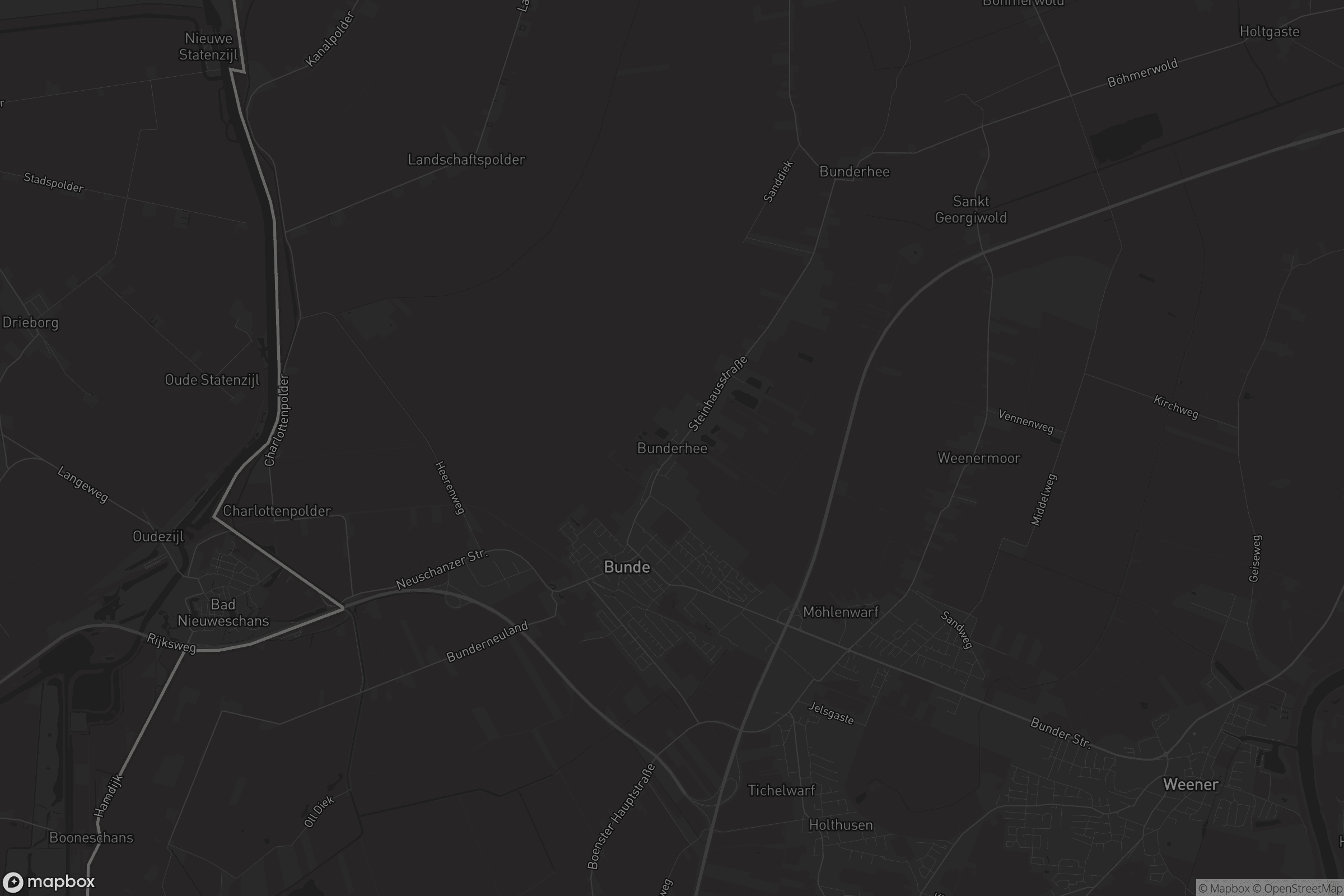 Karte von Bunderhee