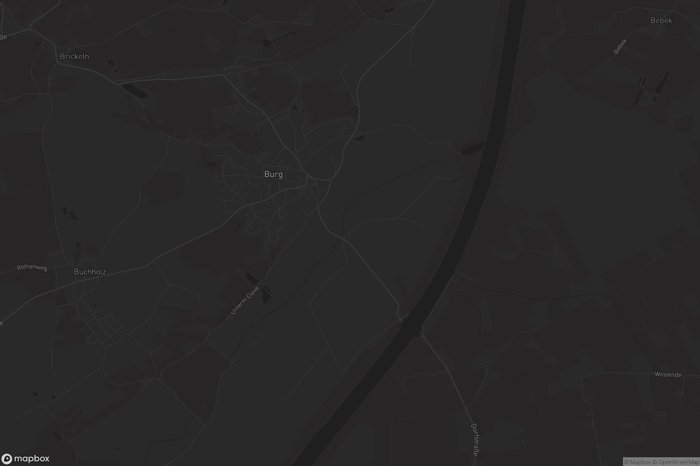 Karte von Burg (Dithmarschen)