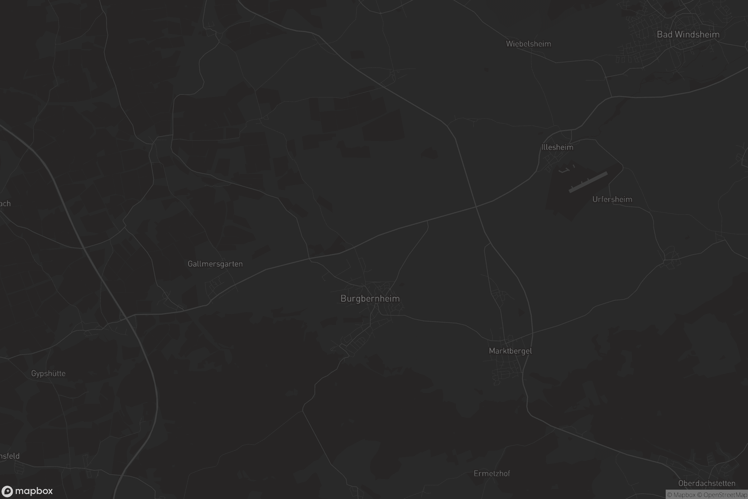 Karte von Burgbernheim