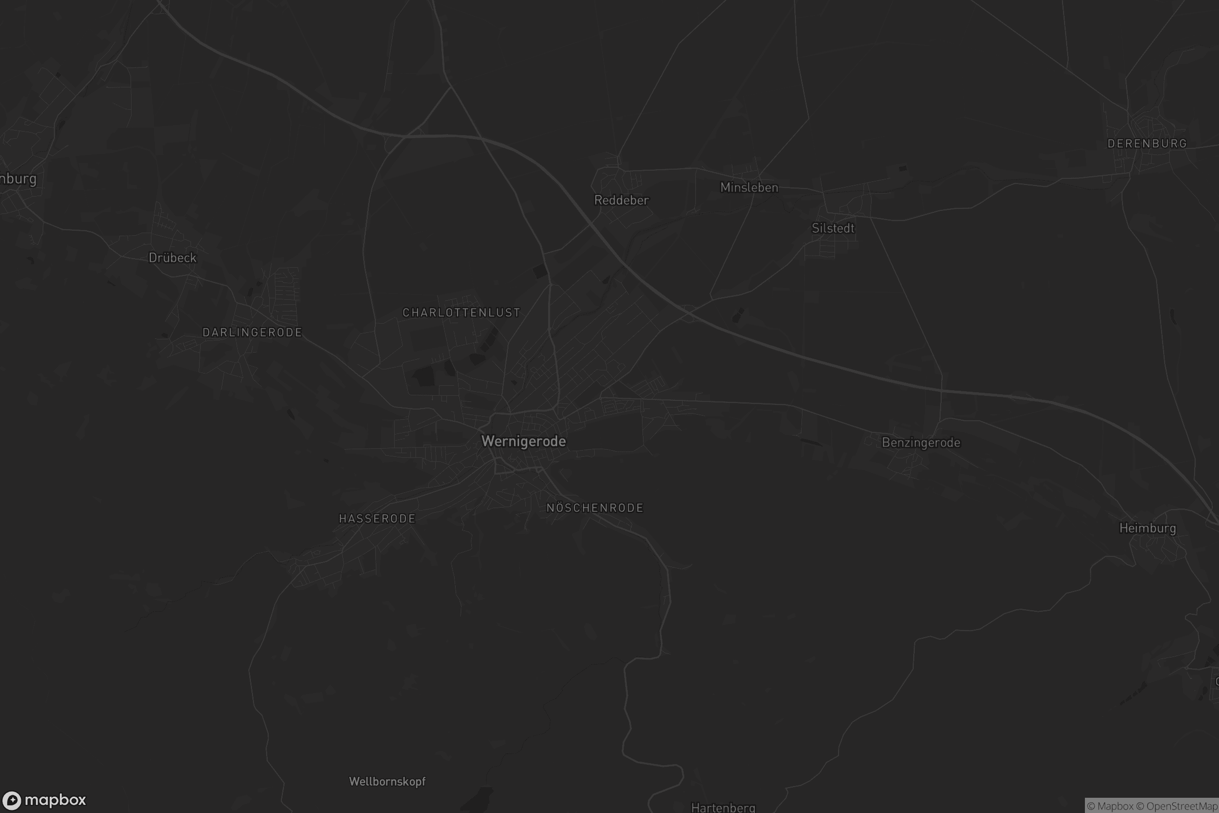 Karte von Burgbreite