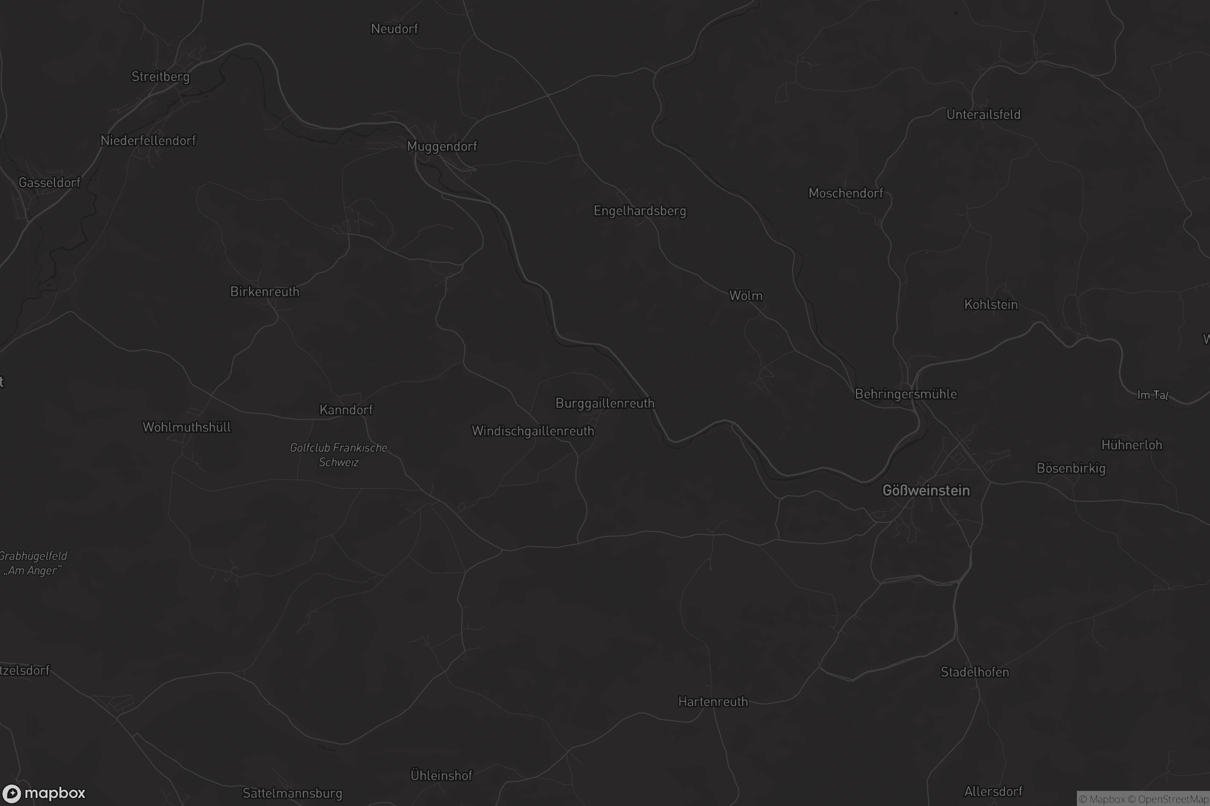 Karte von Burggaillenreuth