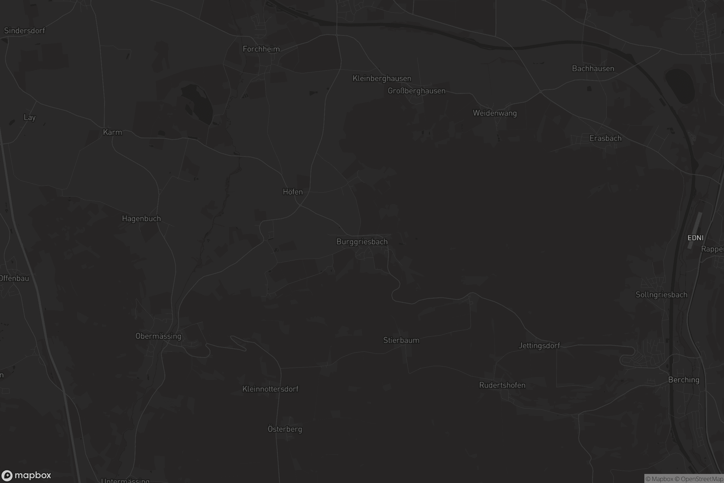 Karte von Burggriesbach