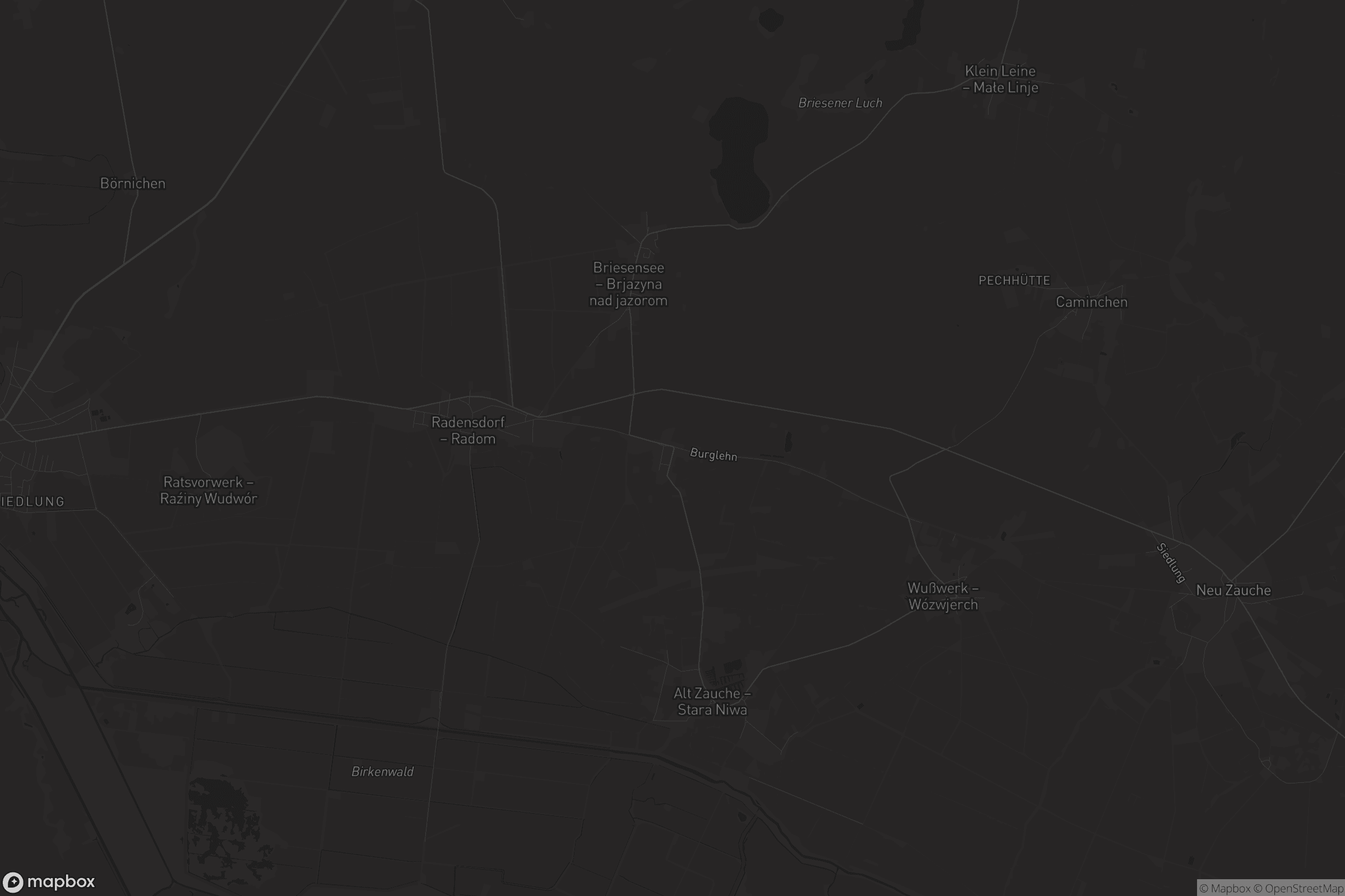 Karte von Burglehn - Bórklin