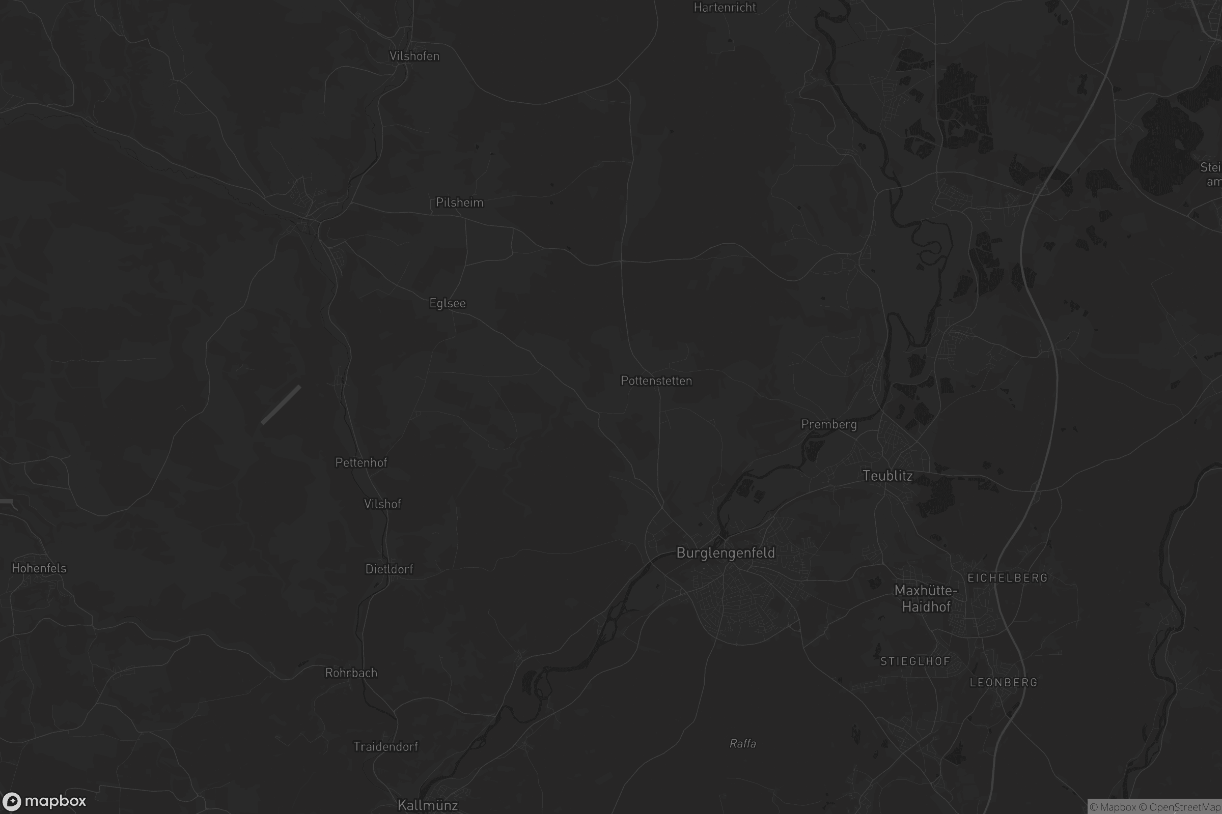 Karte von Burglengenfeld