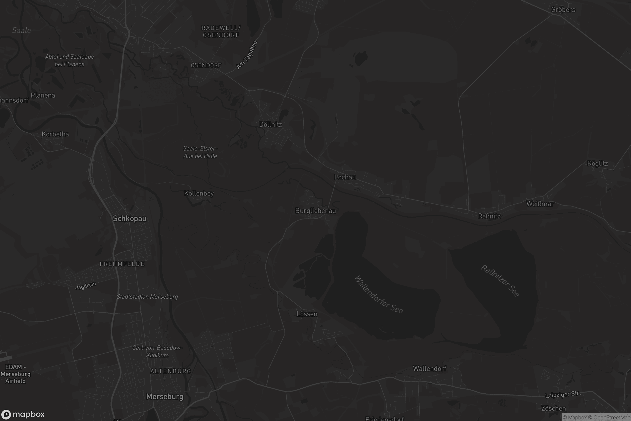 Karte von Burgliebenau