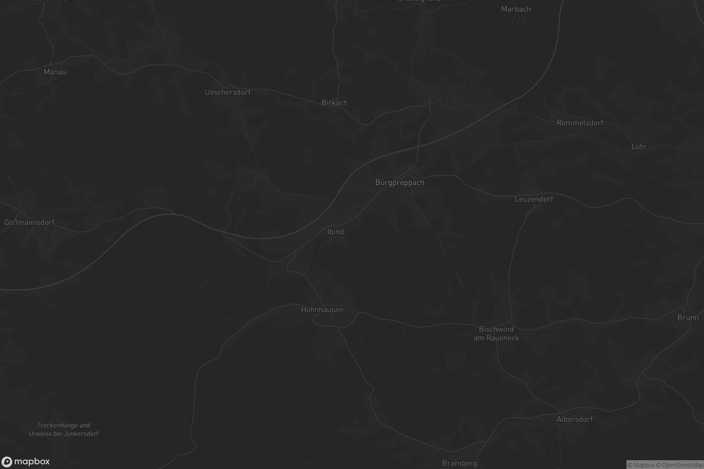 Karte von Burgpreppach