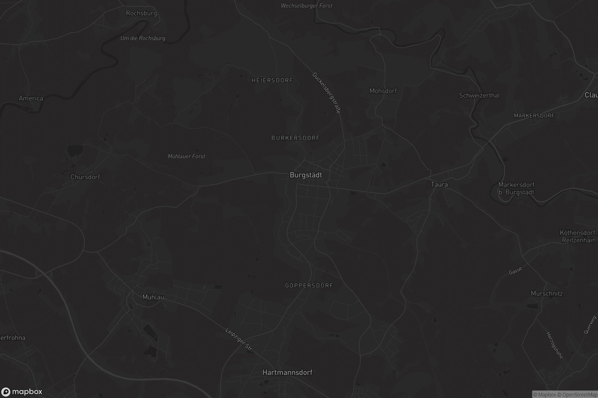 Karte von Burgstädt