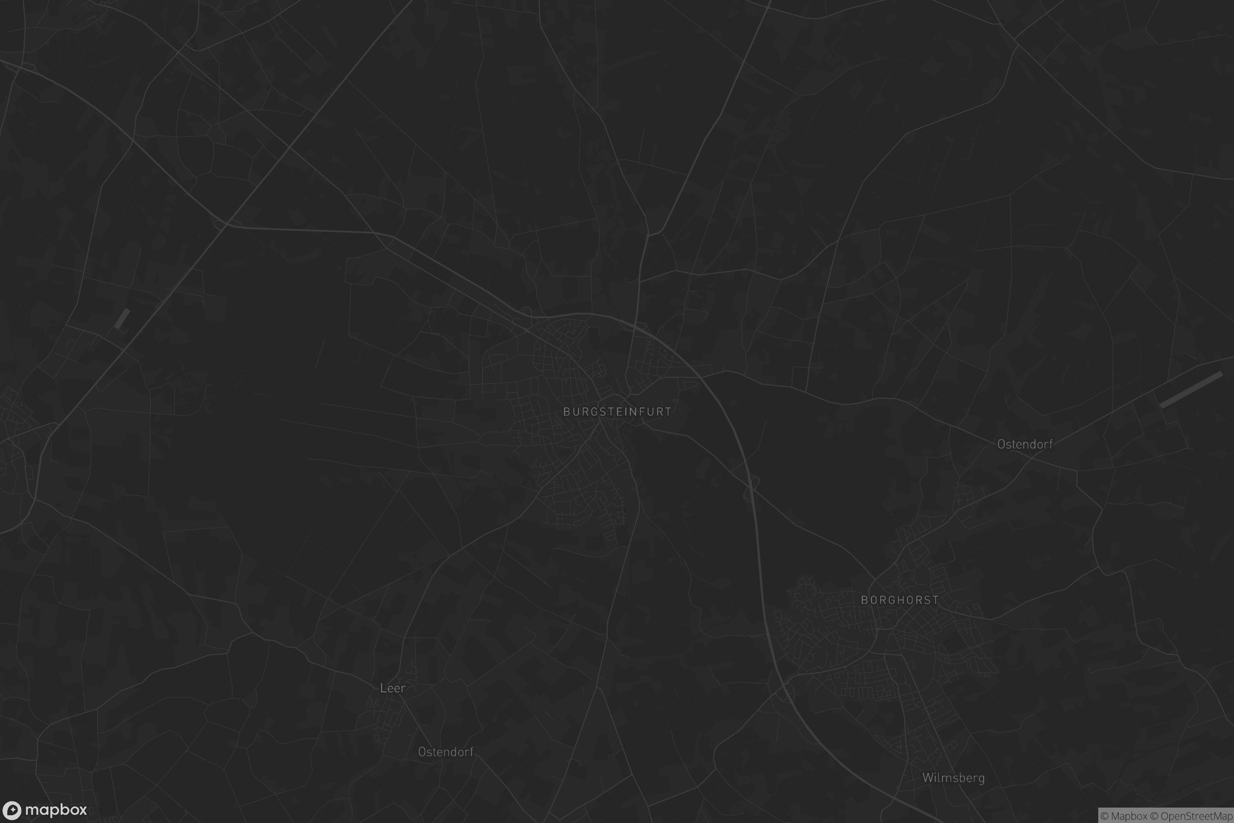 Karte von Burgsteinfurt