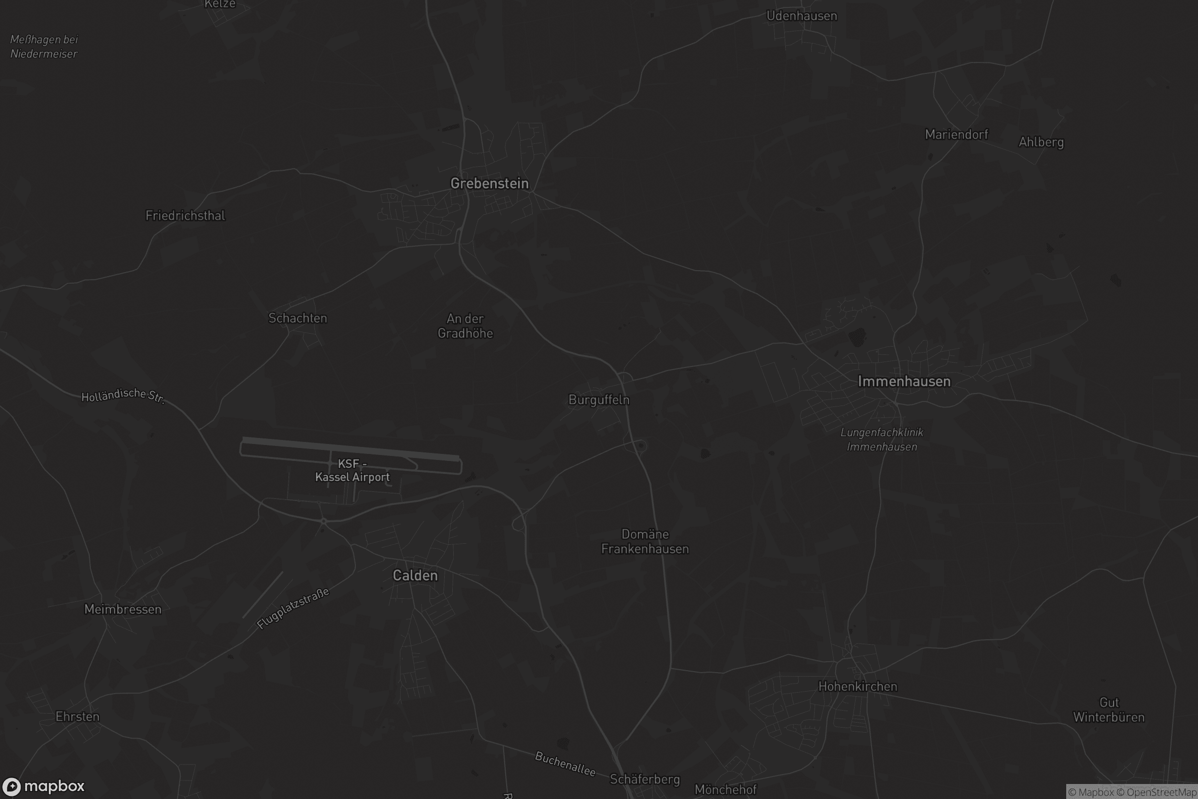 Karte von Burguffeln