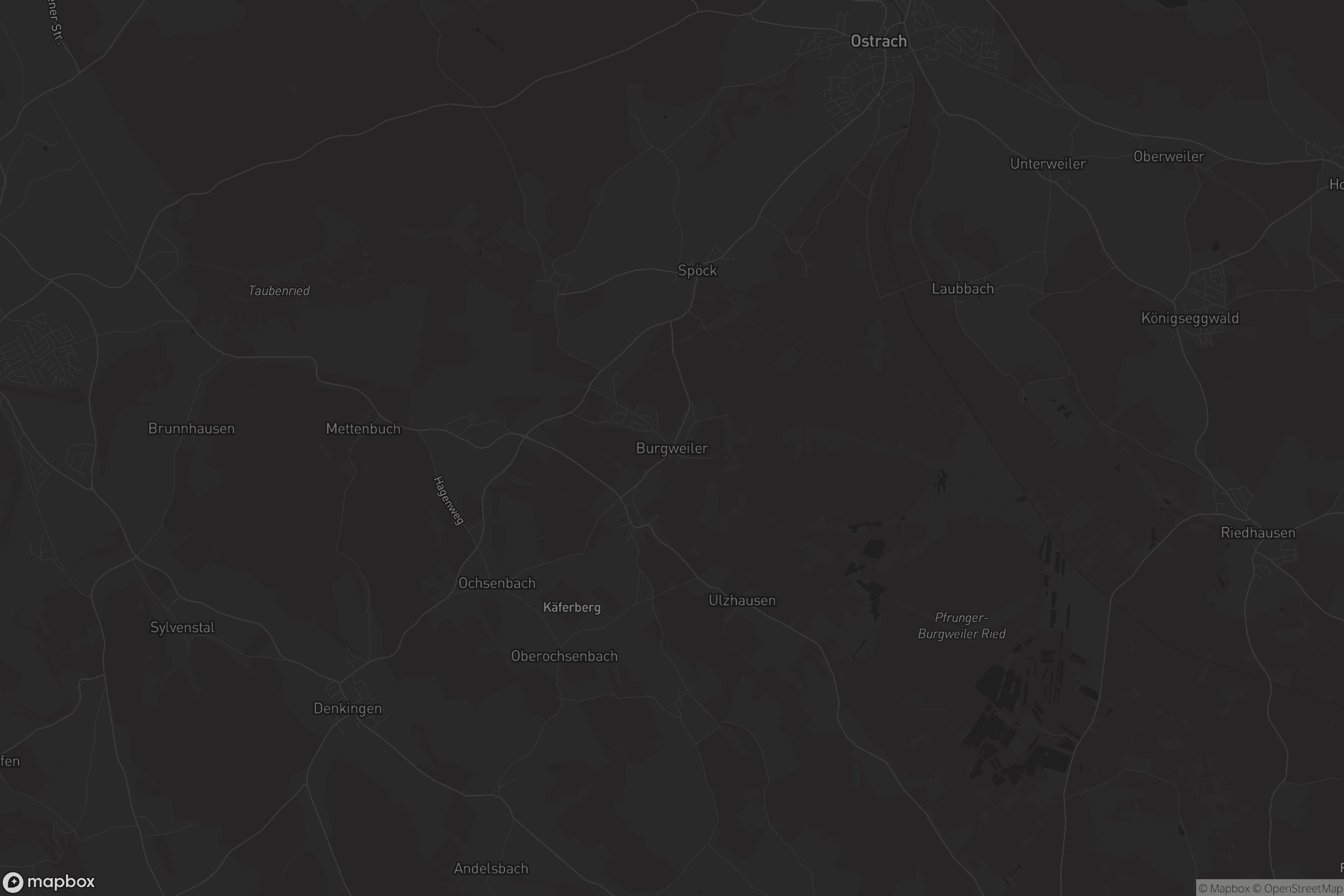 Karte von Burgweiler