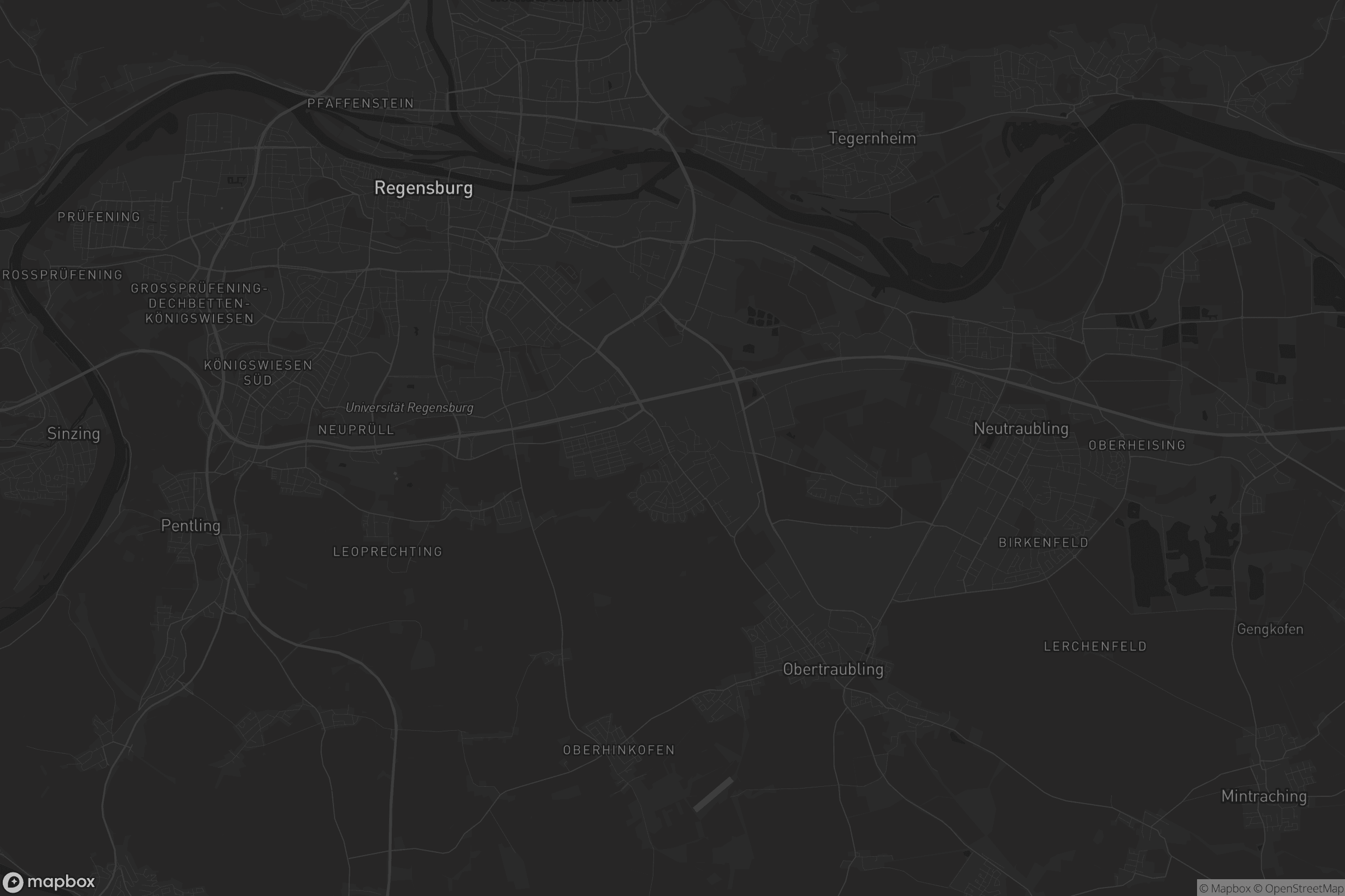 Karte von Burgweinting