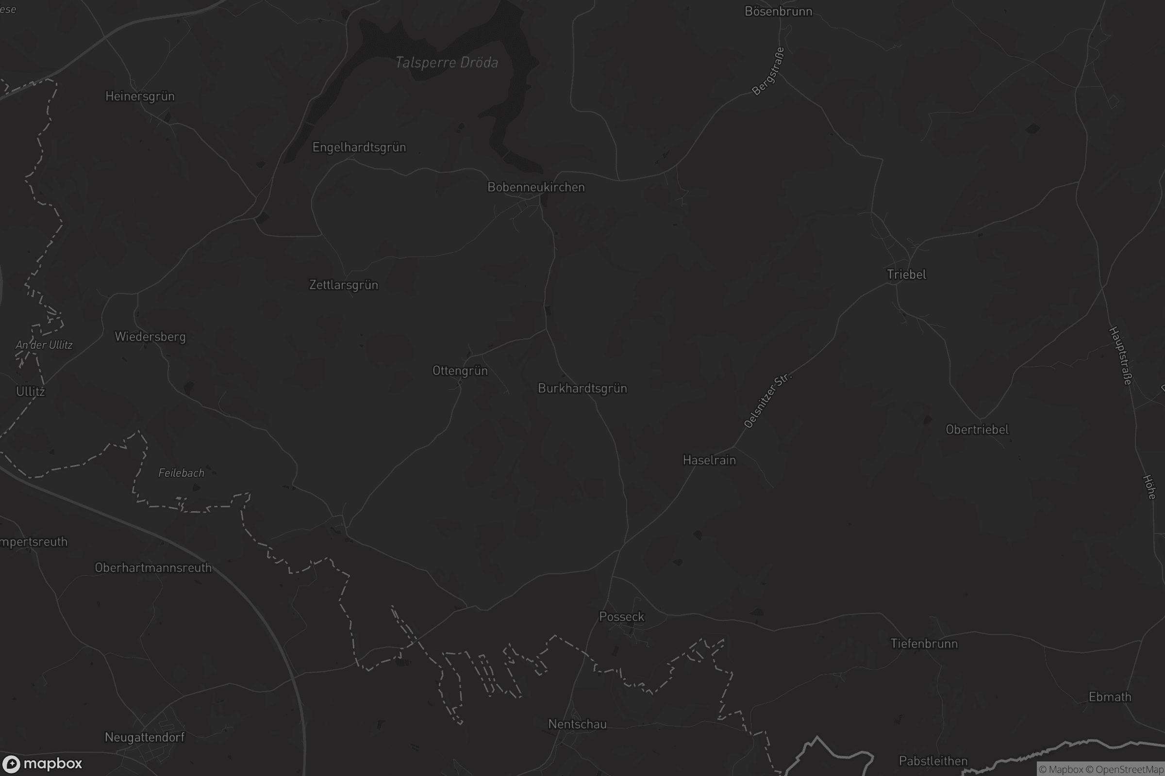 Karte von Burkhardtsgrün