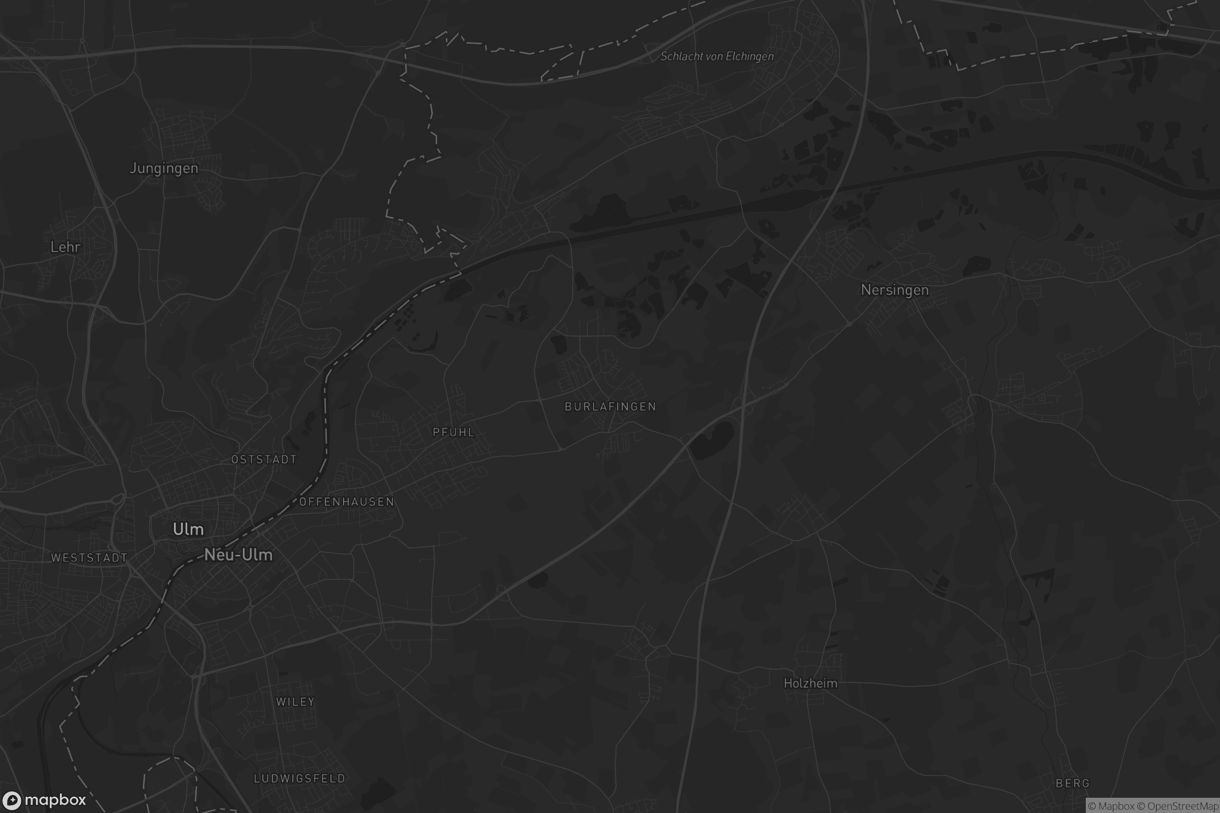 Karte von Burlafingen