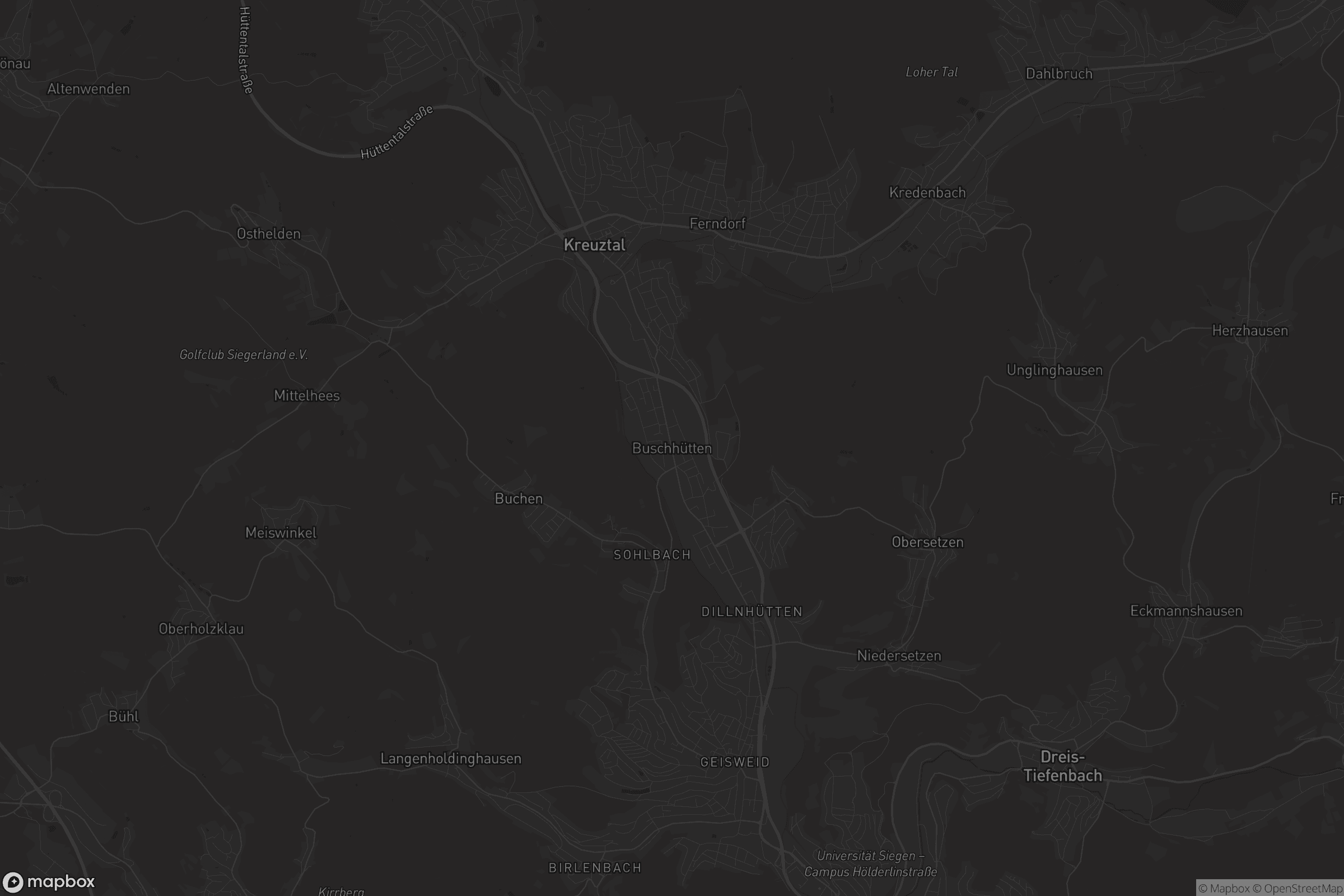 Karte von Buschhütten