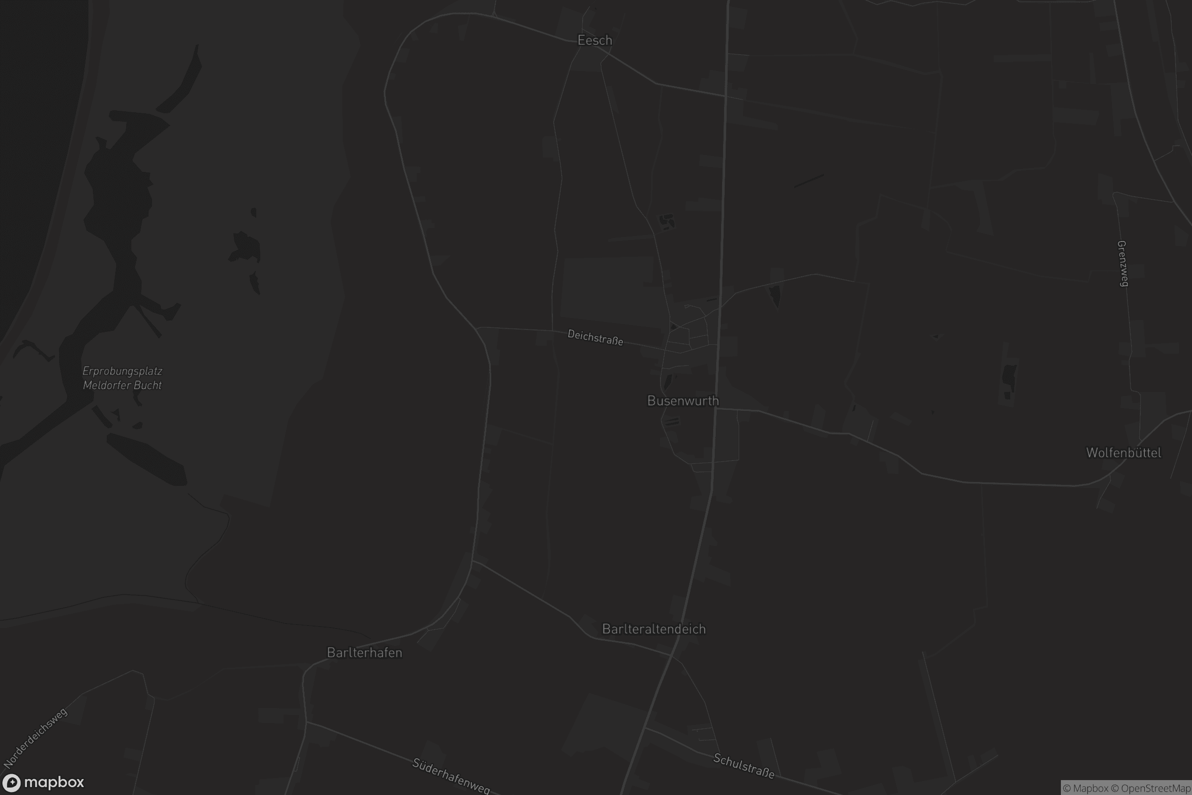 Karte von Busenwurth