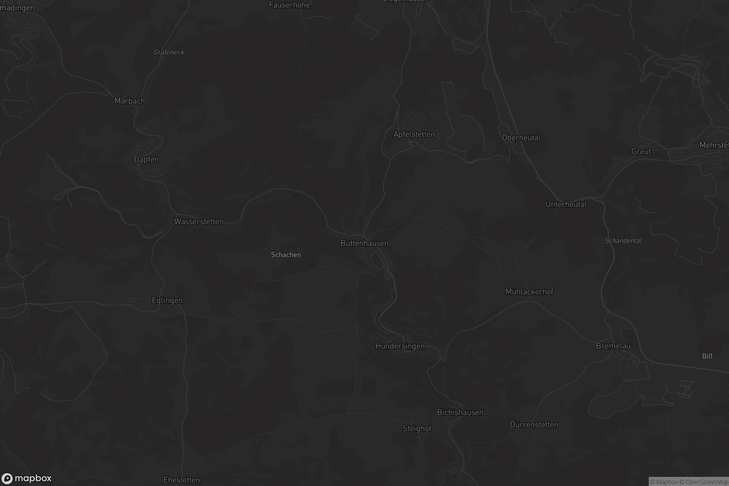 Karte von Buttenhausen