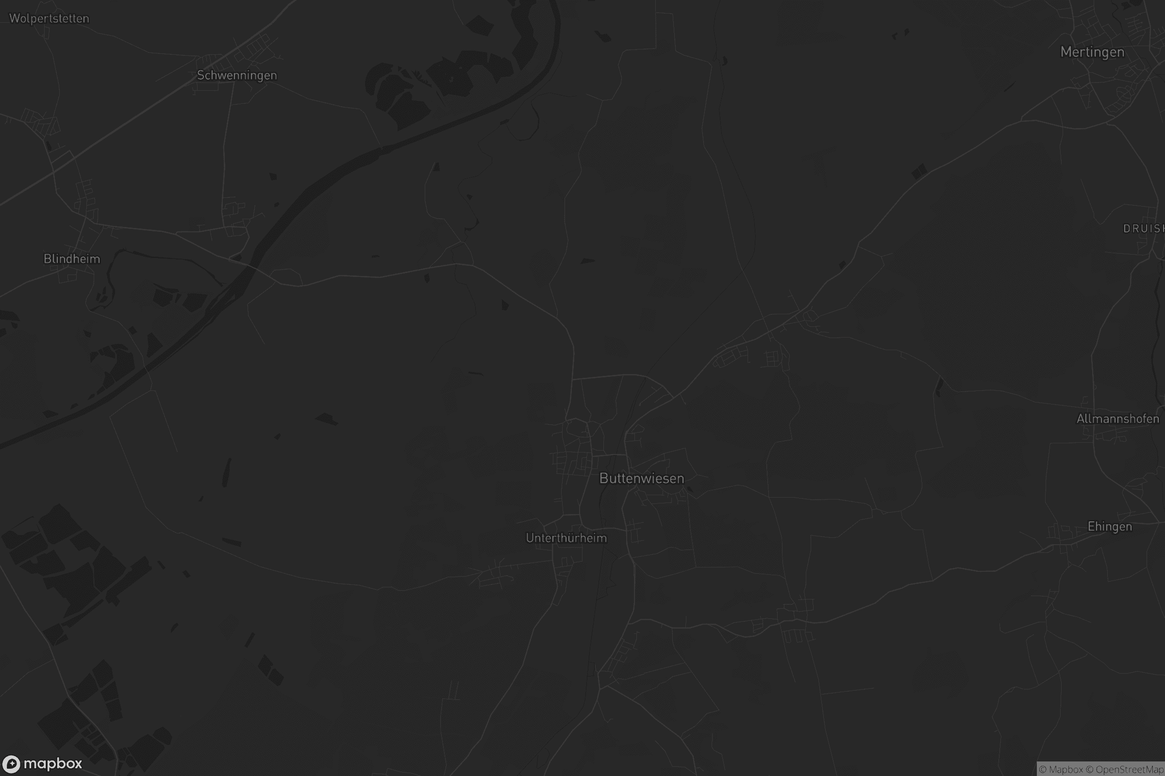 Karte von Buttenwiesen