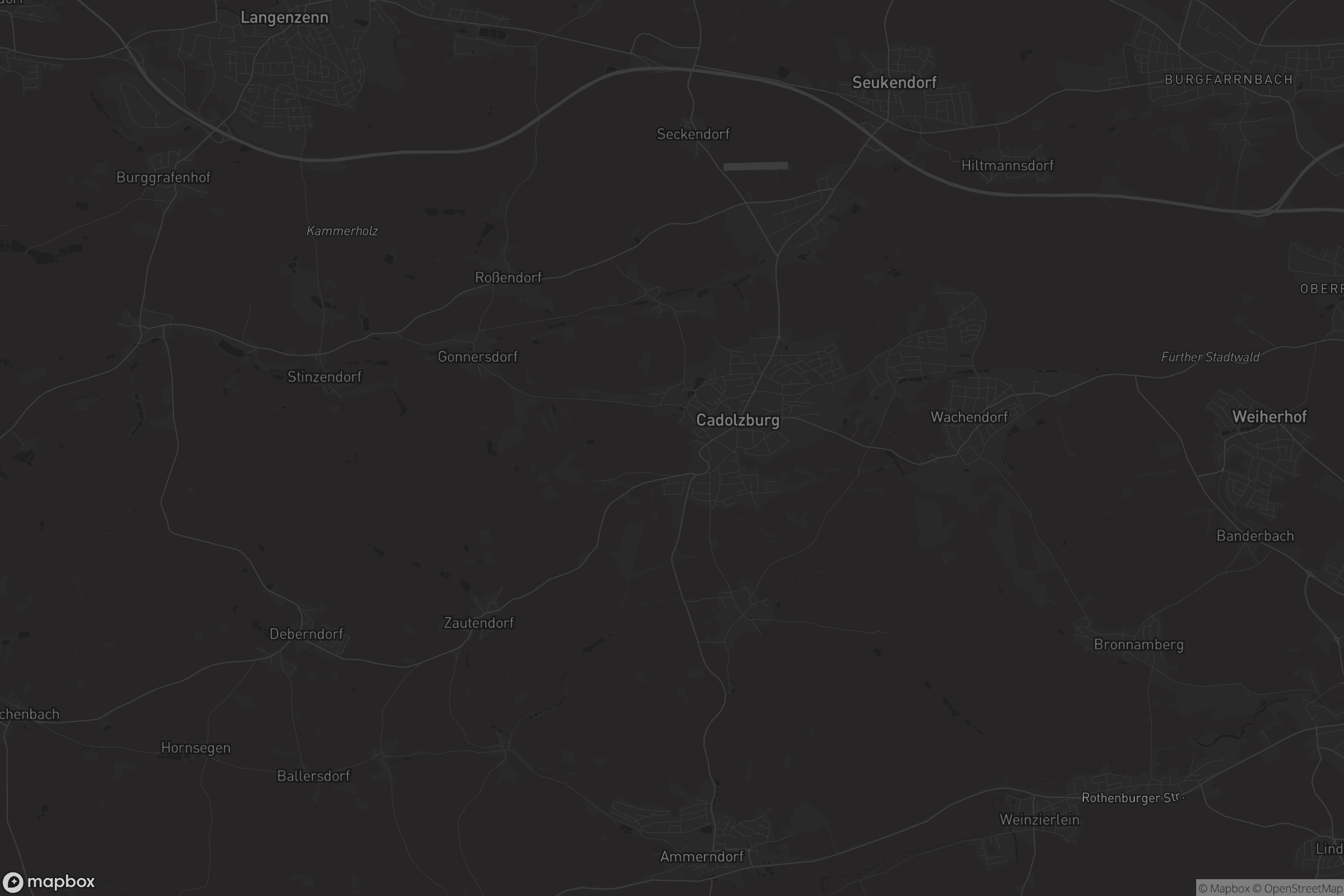 Karte von Cadolzburg