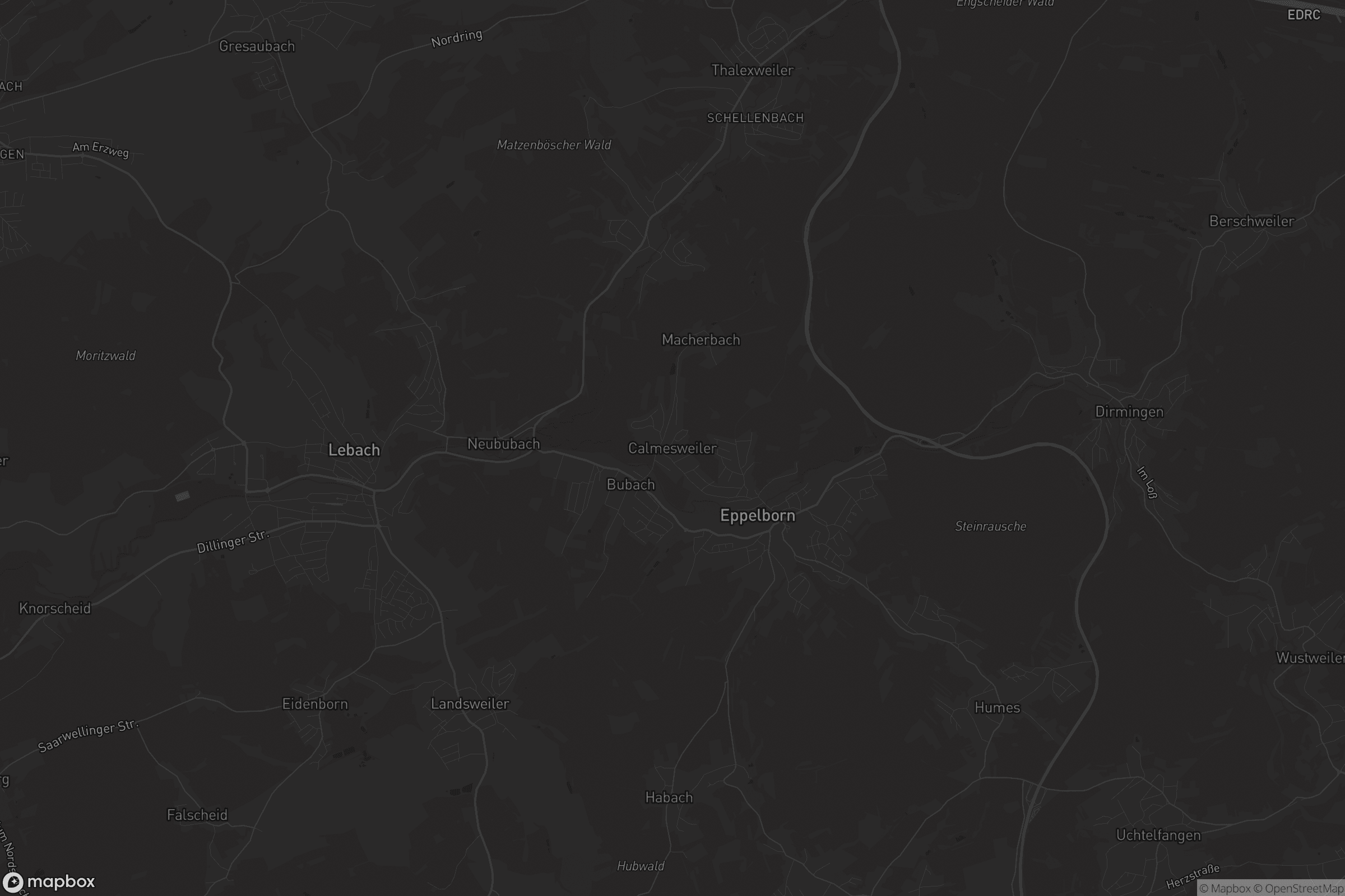 Karte von Calmesweiler