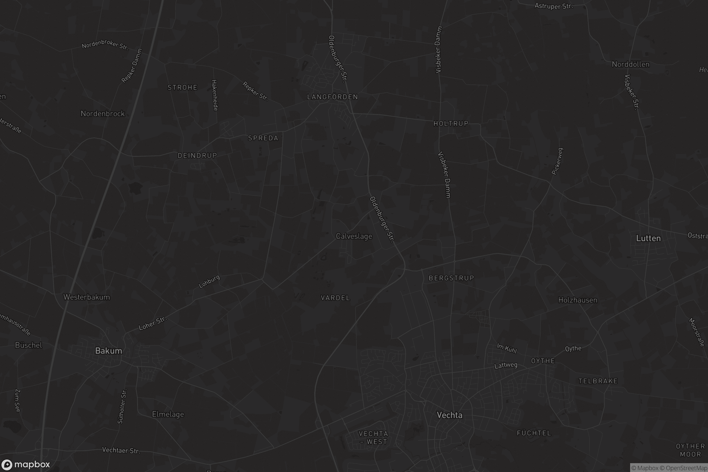 Karte von Calveslage