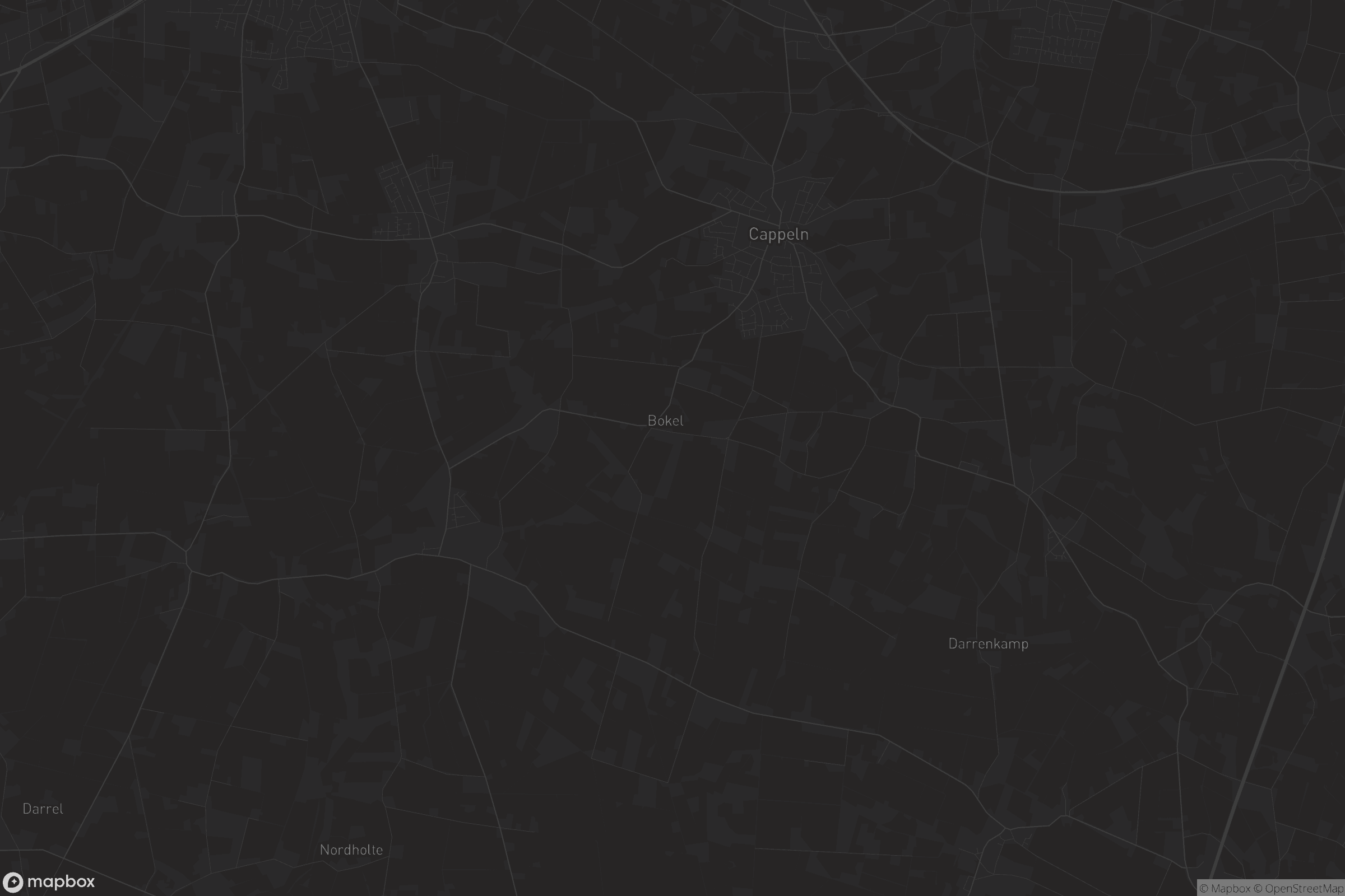 Karte von Cappeln (Oldenburg)