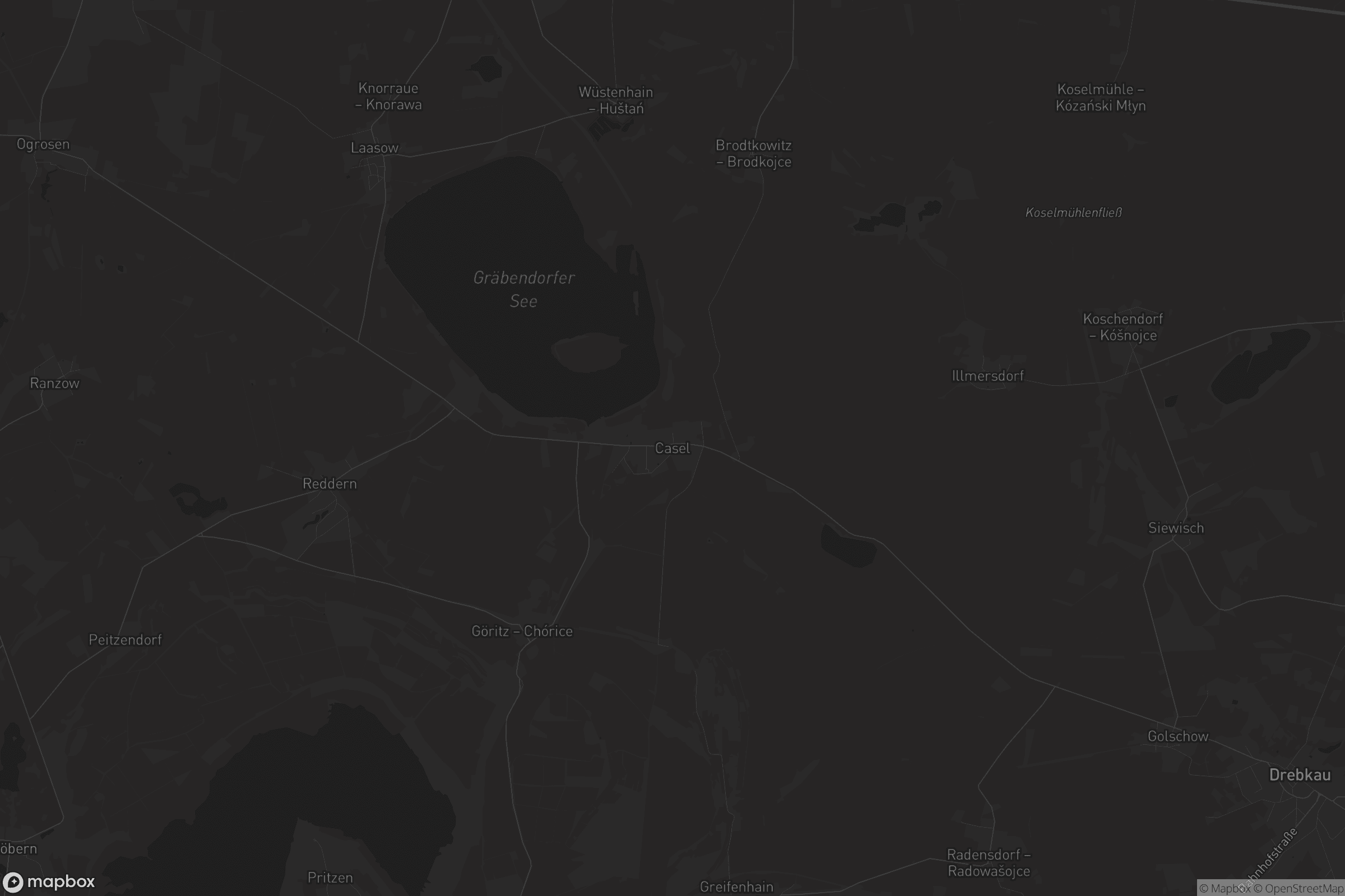 Karte von Casel - Kózle