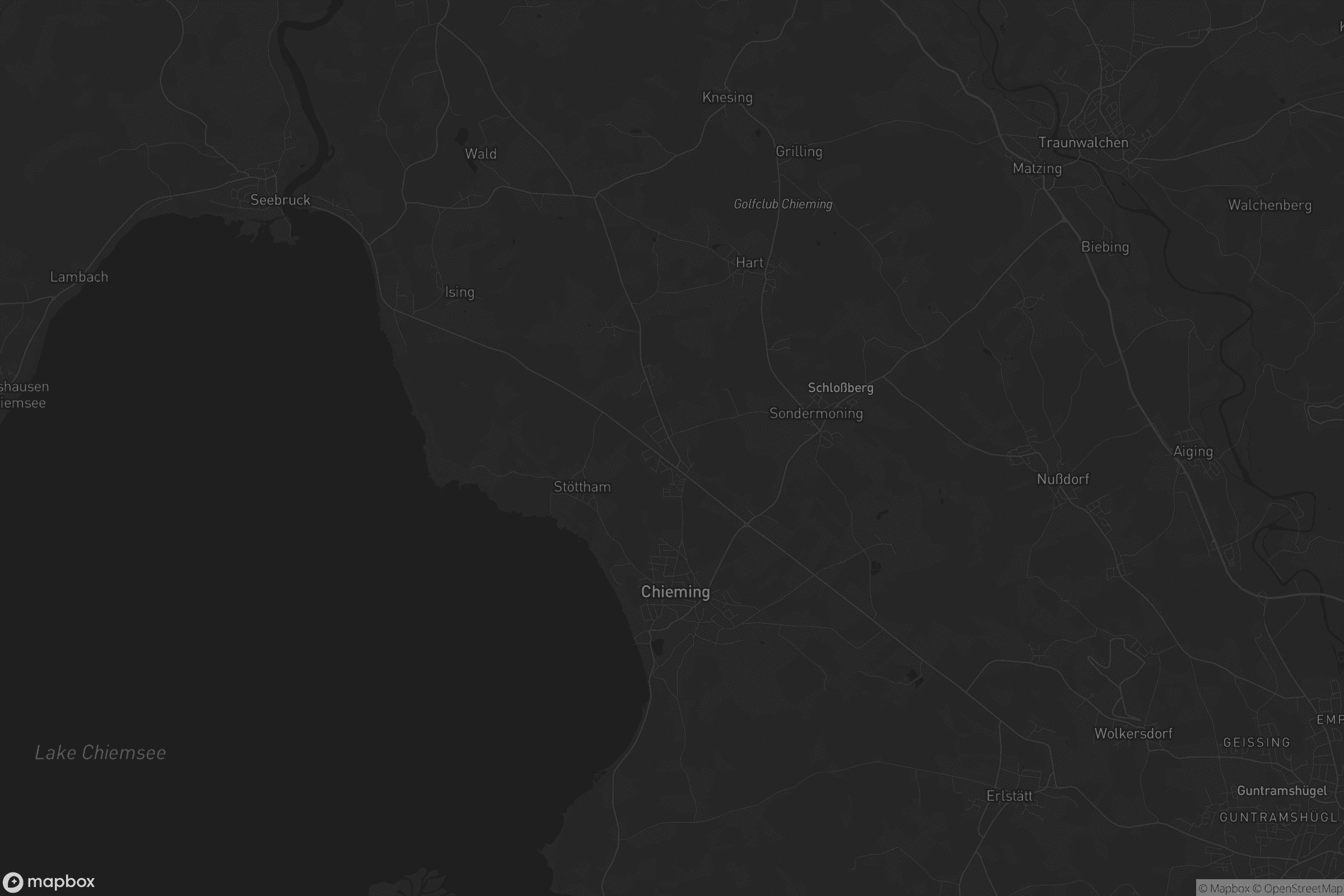 Karte von Chieming