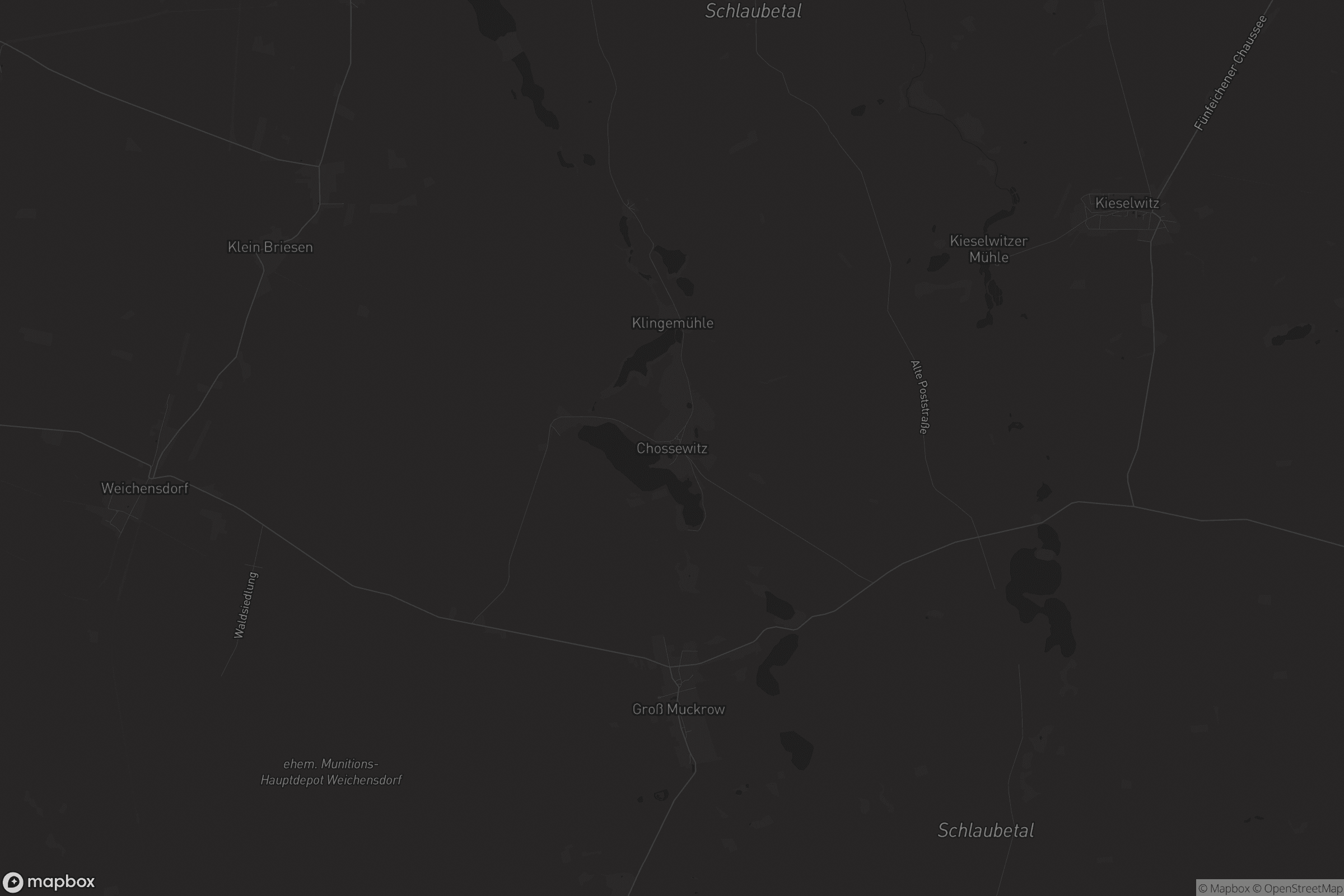 Karte von Chossewitz