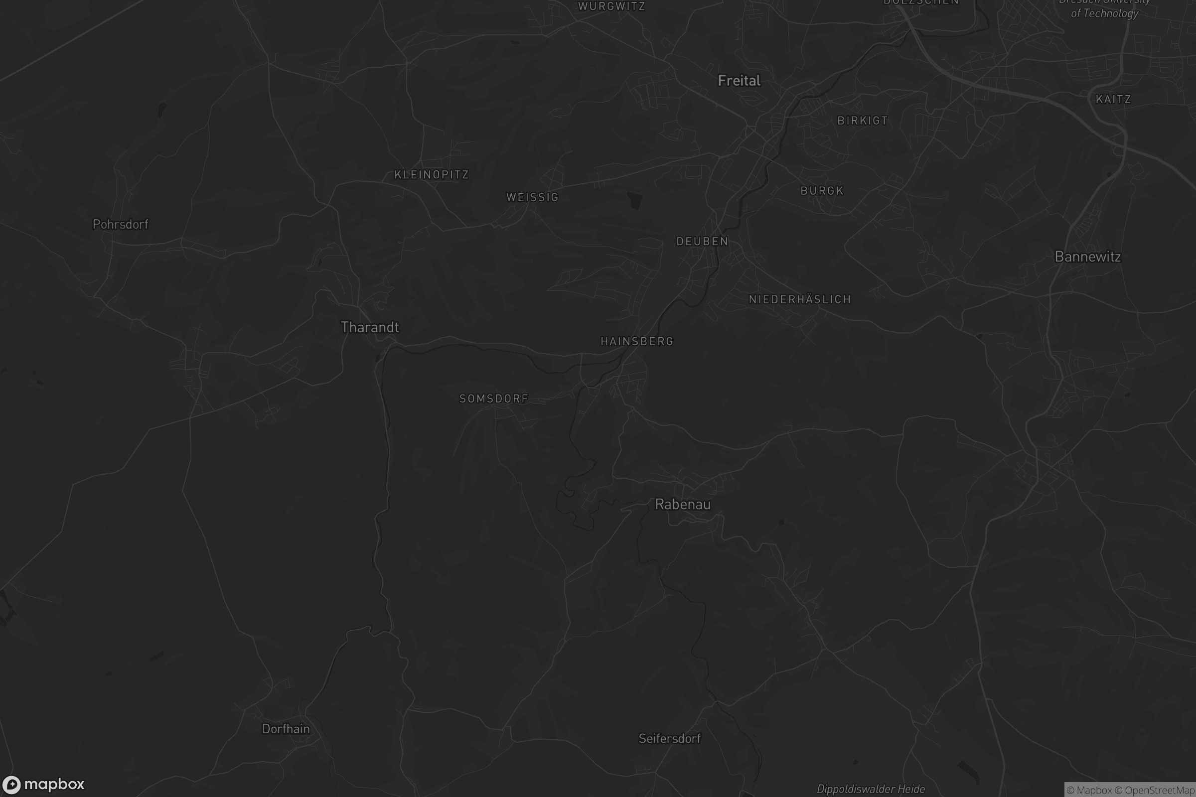 Karte von Coßmannsdorf