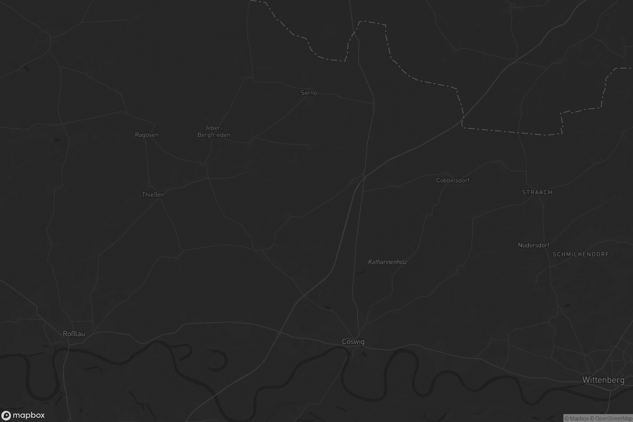 Karte von Coswig (Anhalt)