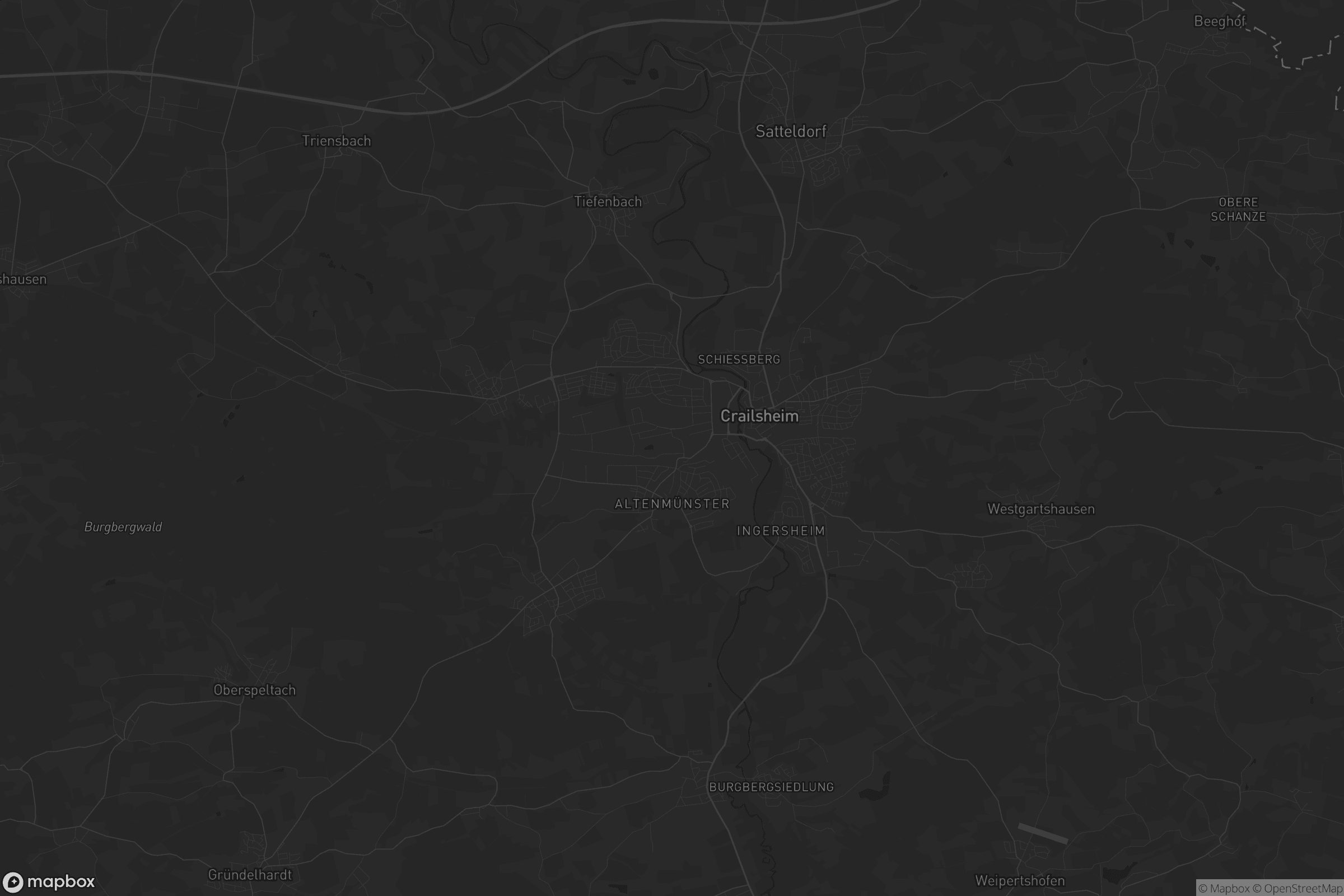 Karte von Crailsheim